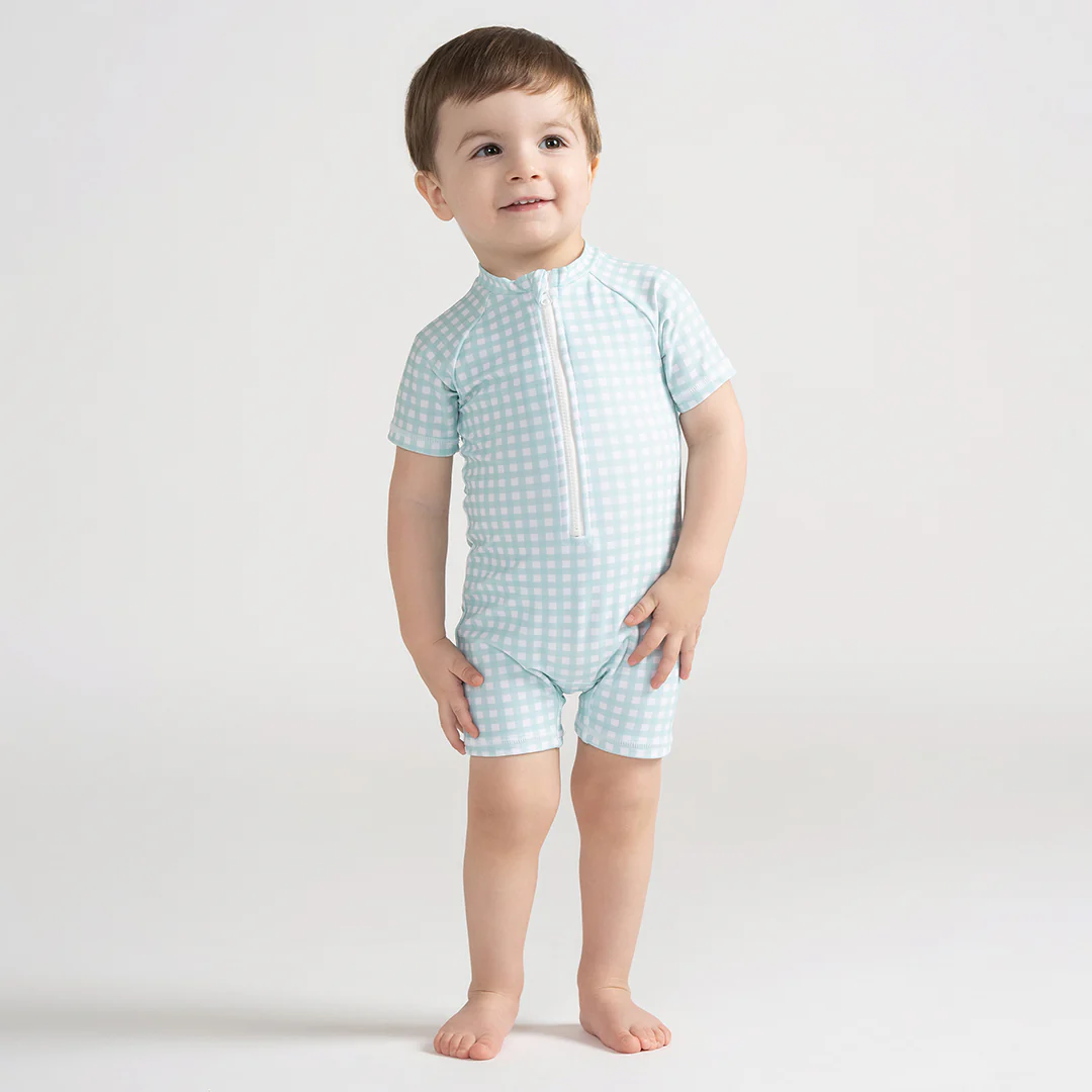 GINGHAM BABY RASHGUARD - Image 3