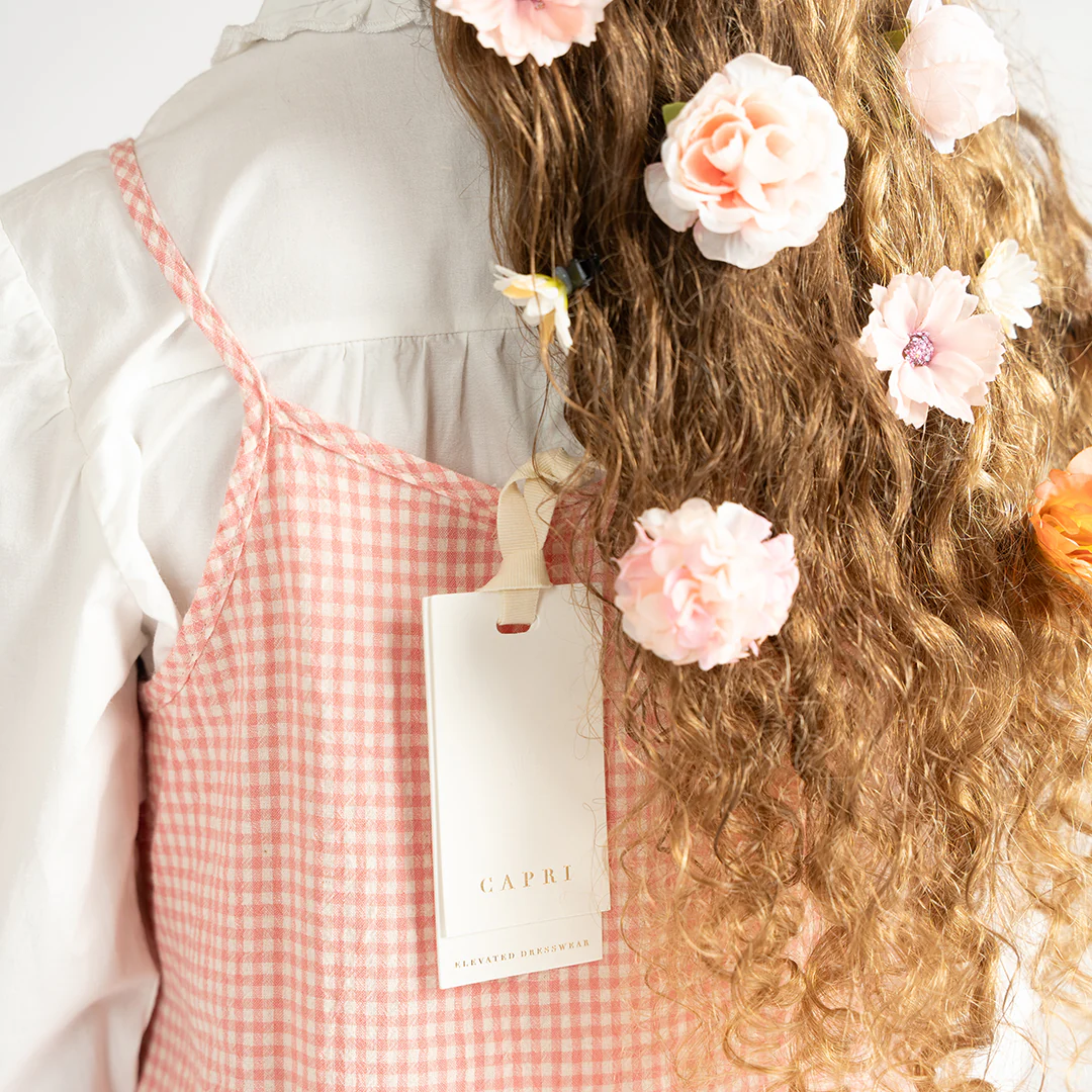 GINGHAM MAXI JUMPER - Image 5