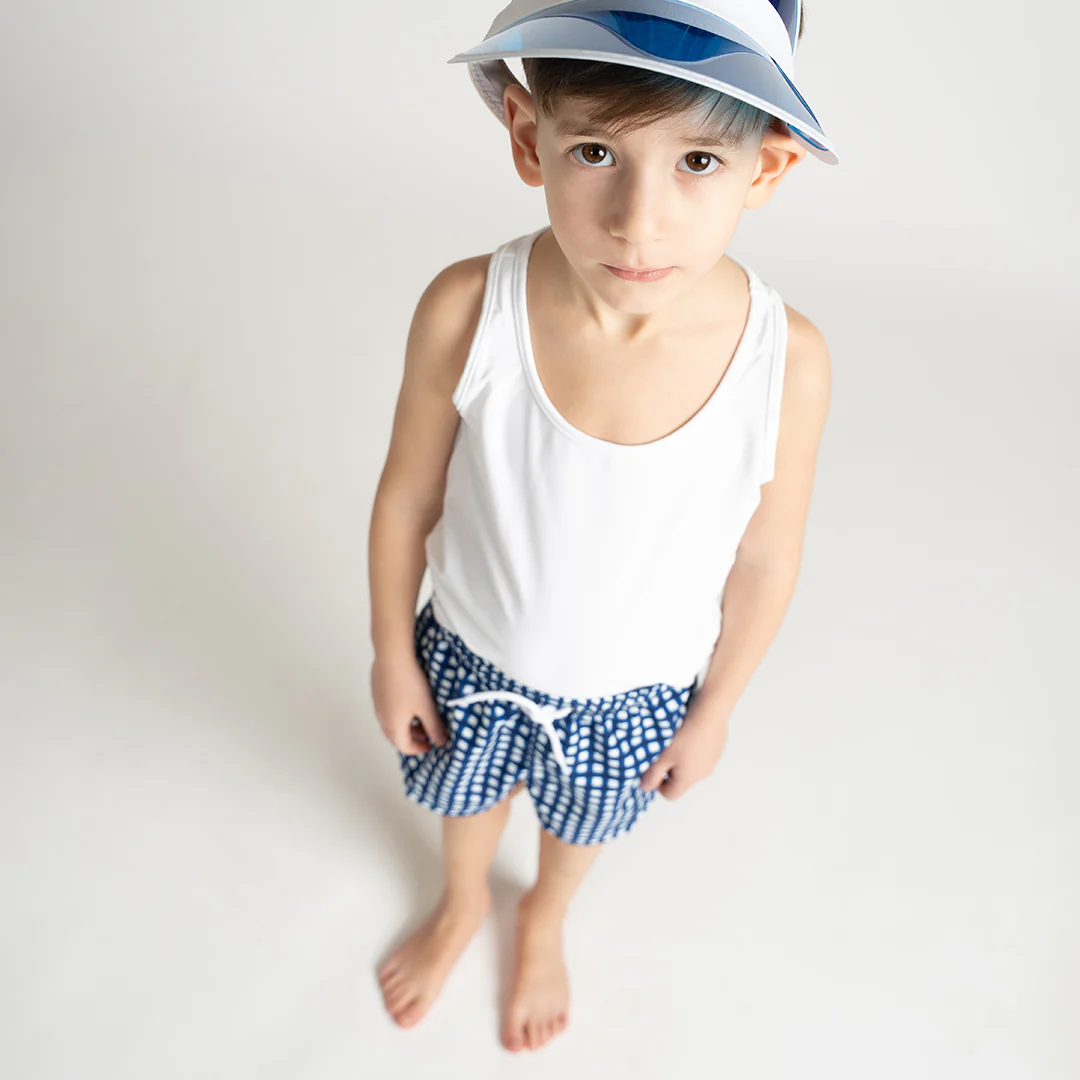 GINGHAM SWIM SHORTS - Image 3