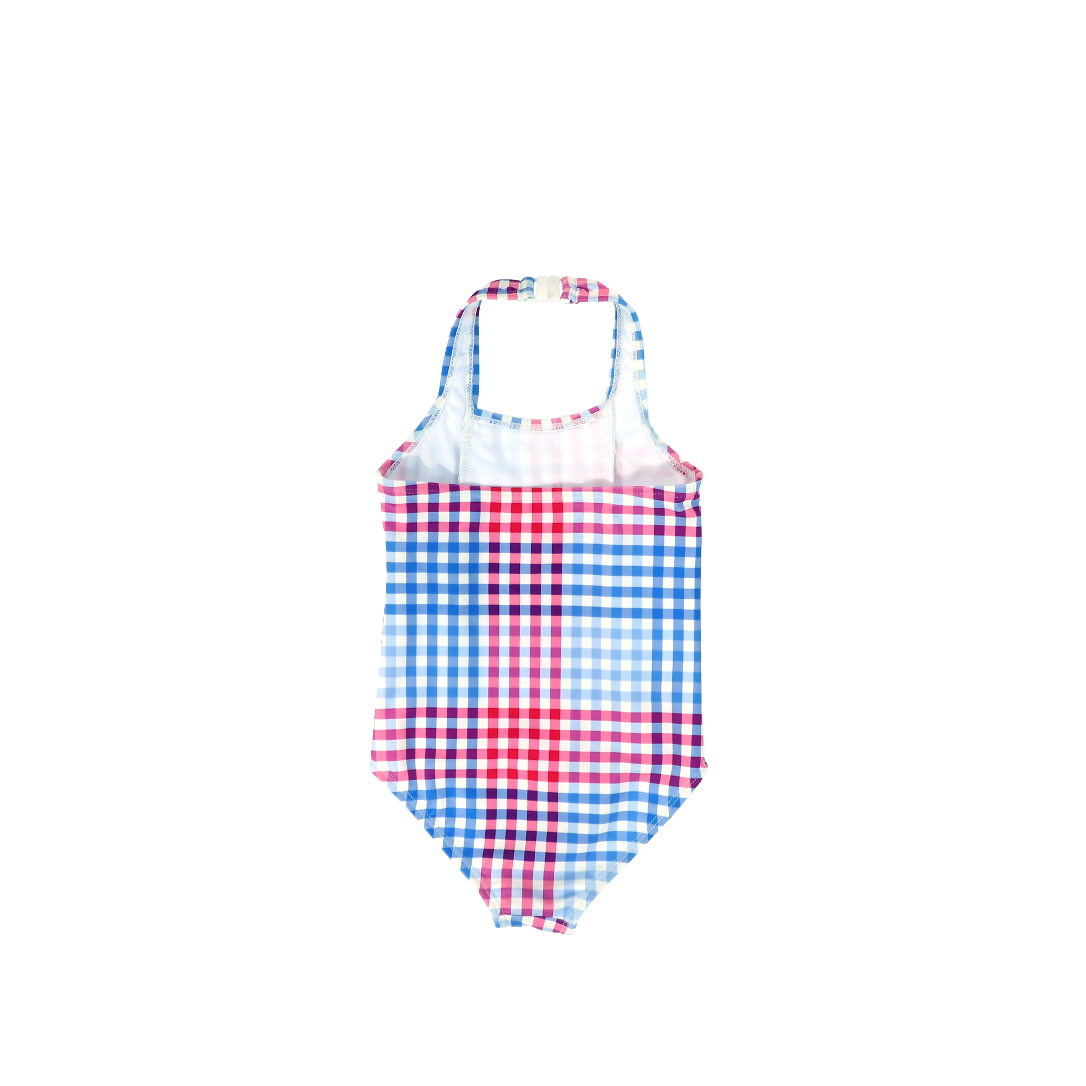 GINHGAM PRINT BATHING SUIT - Image 2