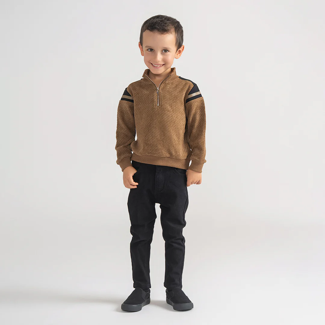 HALF ZIP SWEATSHIRT - Image 6