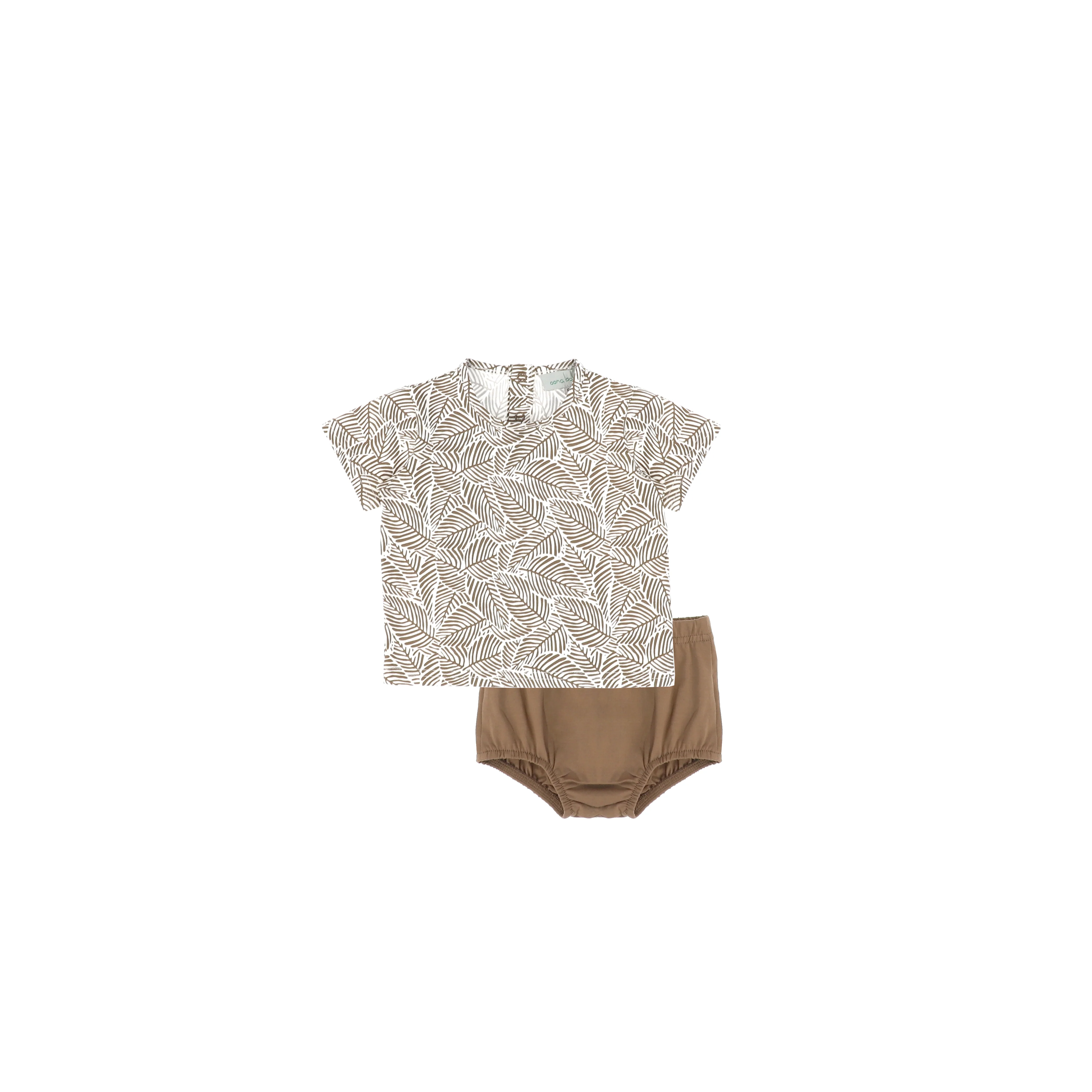 LEAF PRINT BABY SET - Image 4