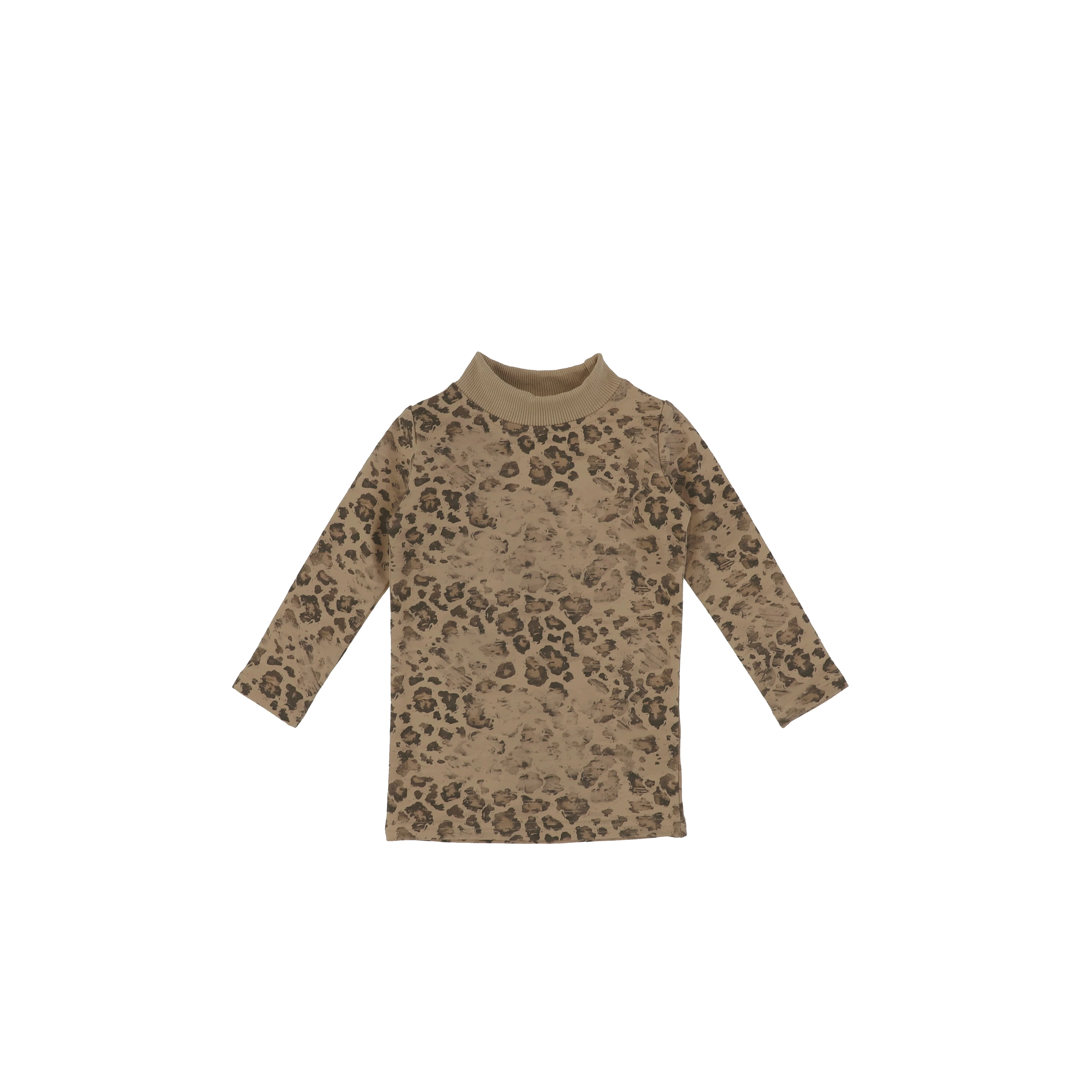 LEOPARD PRINT MOCK NECK - Image 2