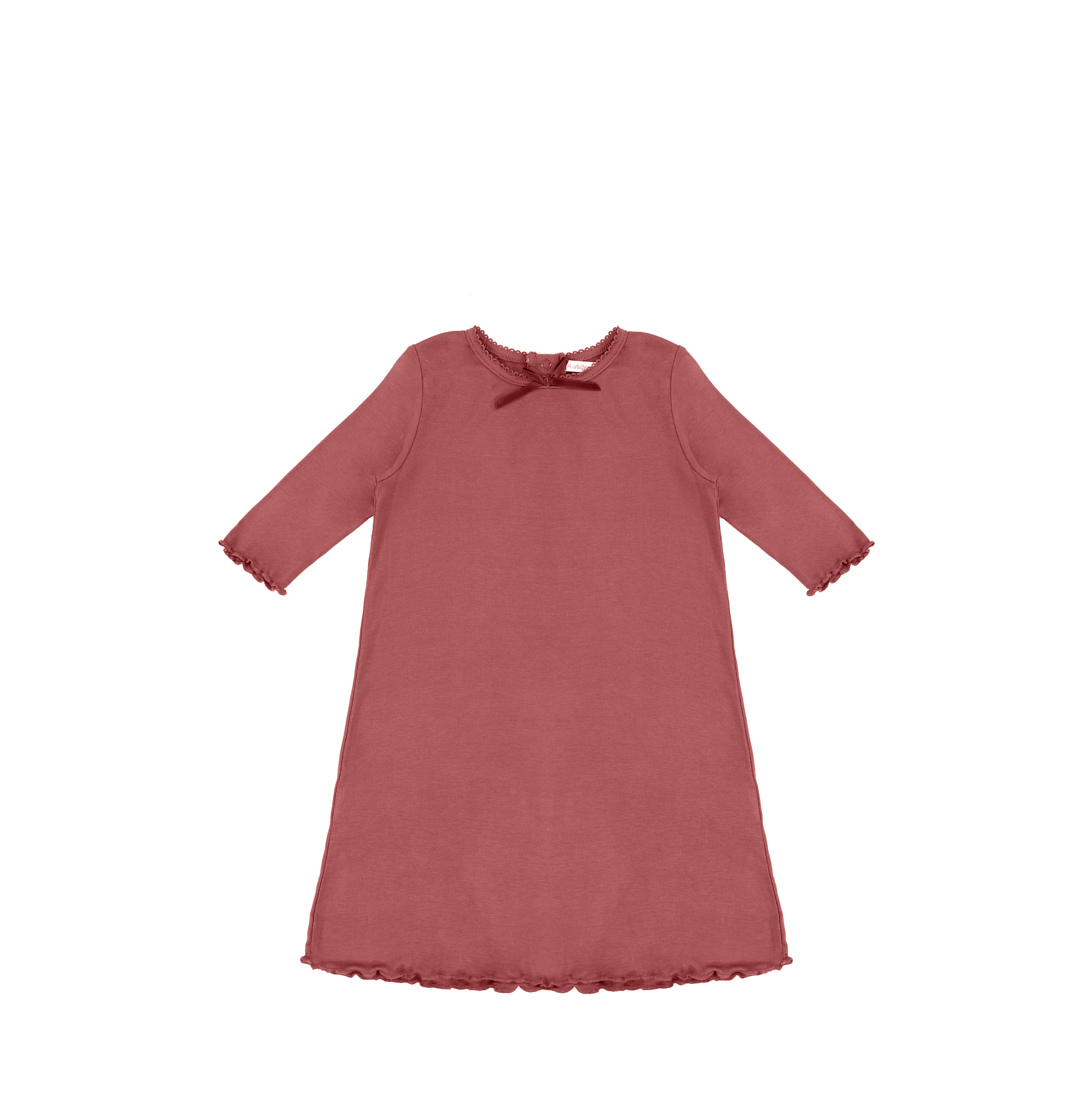 LETTUCE TRIM NIGHTGOWN - Image 3