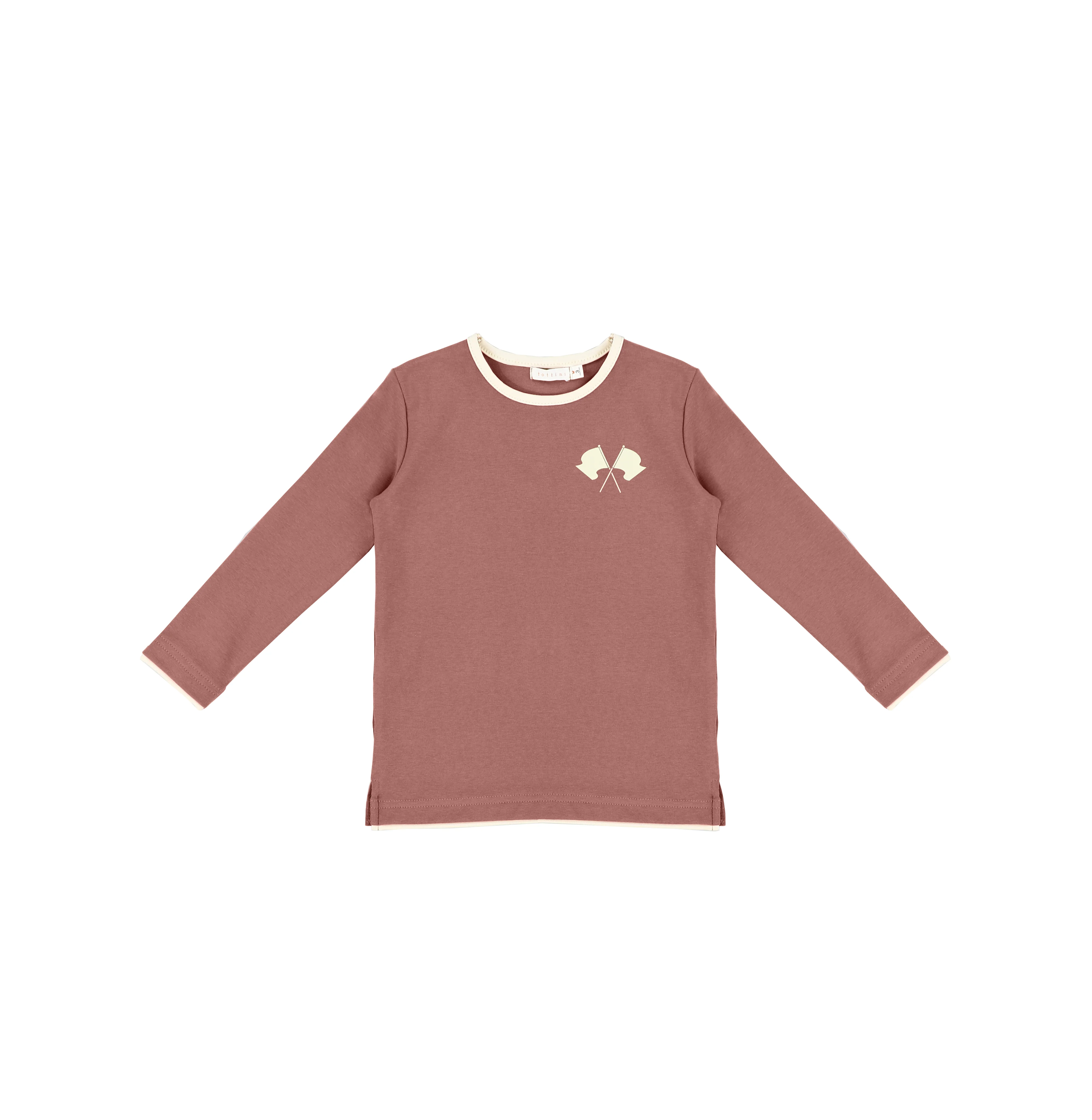 LONG SLEEVES FLAG TRIM TSHIRT - Image 3