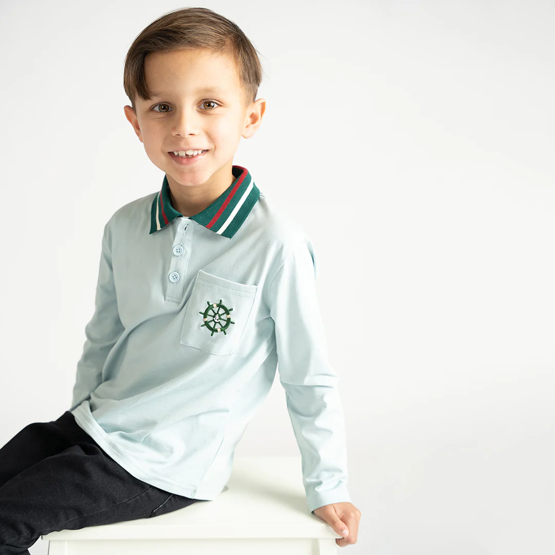 LONG SLEEVES HELM POLO - Image 4