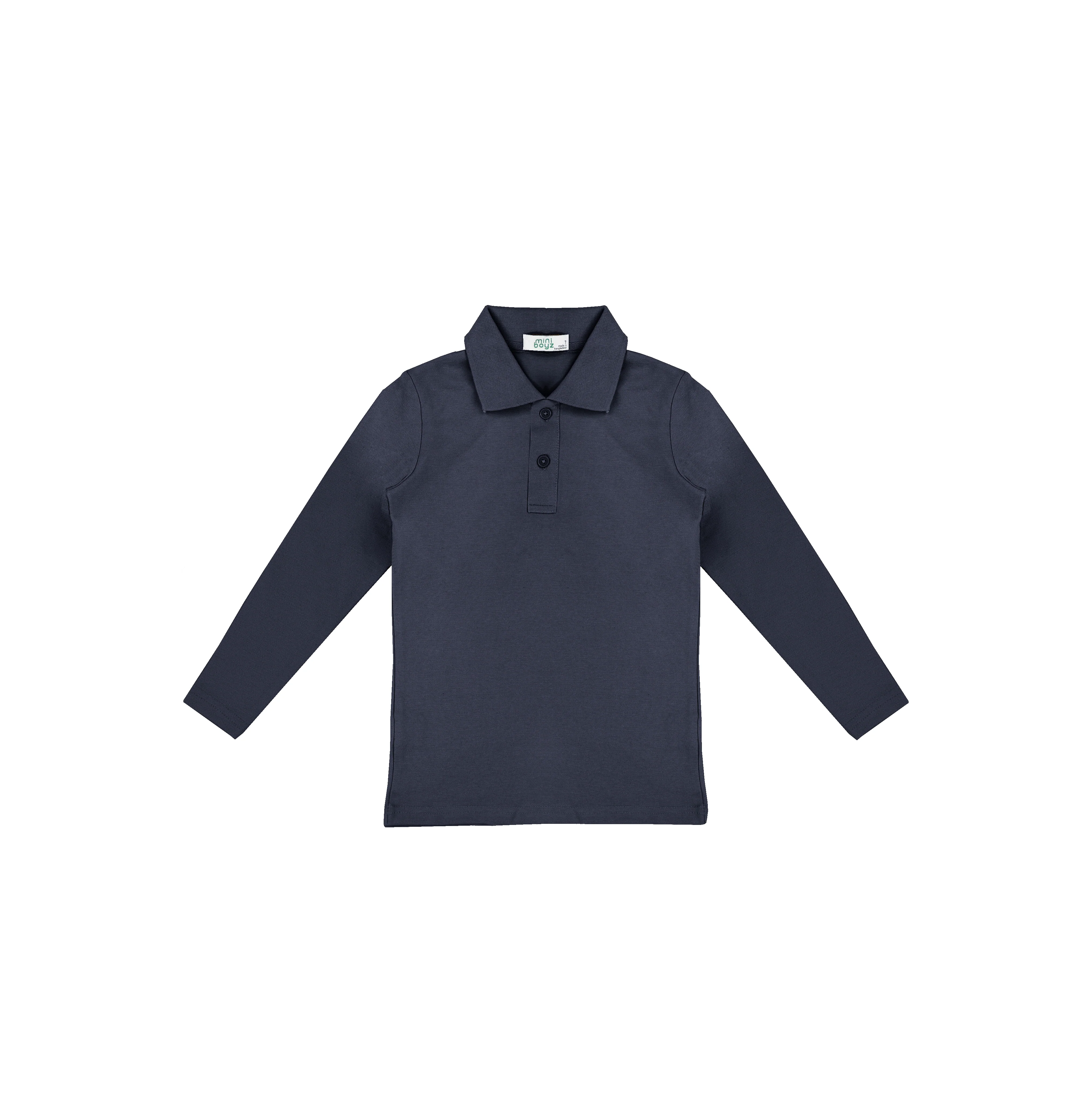 LONG SLEEVES PIQUE POLO - Image 7