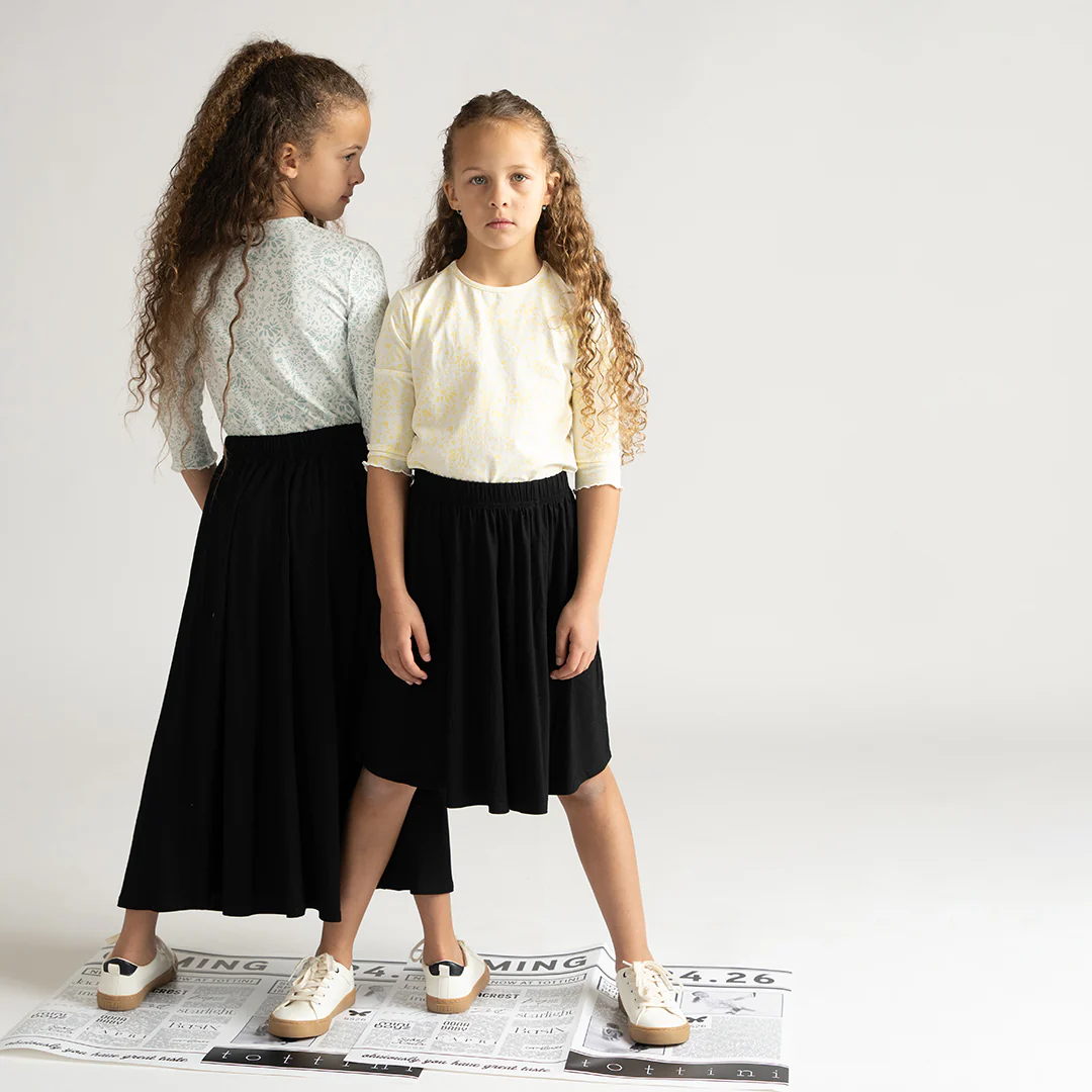 PANELED SKIRT - Image 3