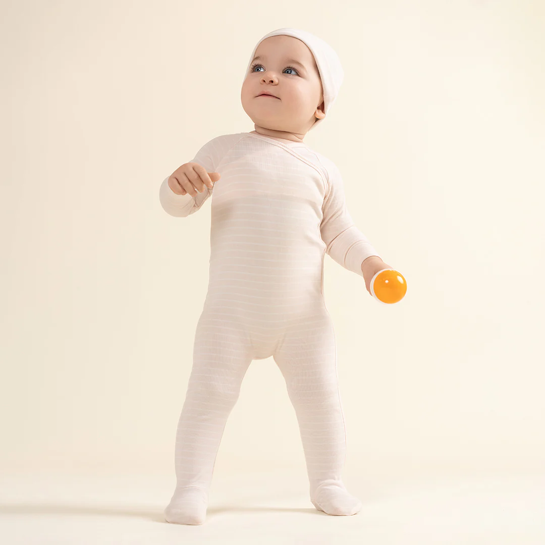 PASTEL STRIPE FOOTIE - Image 5