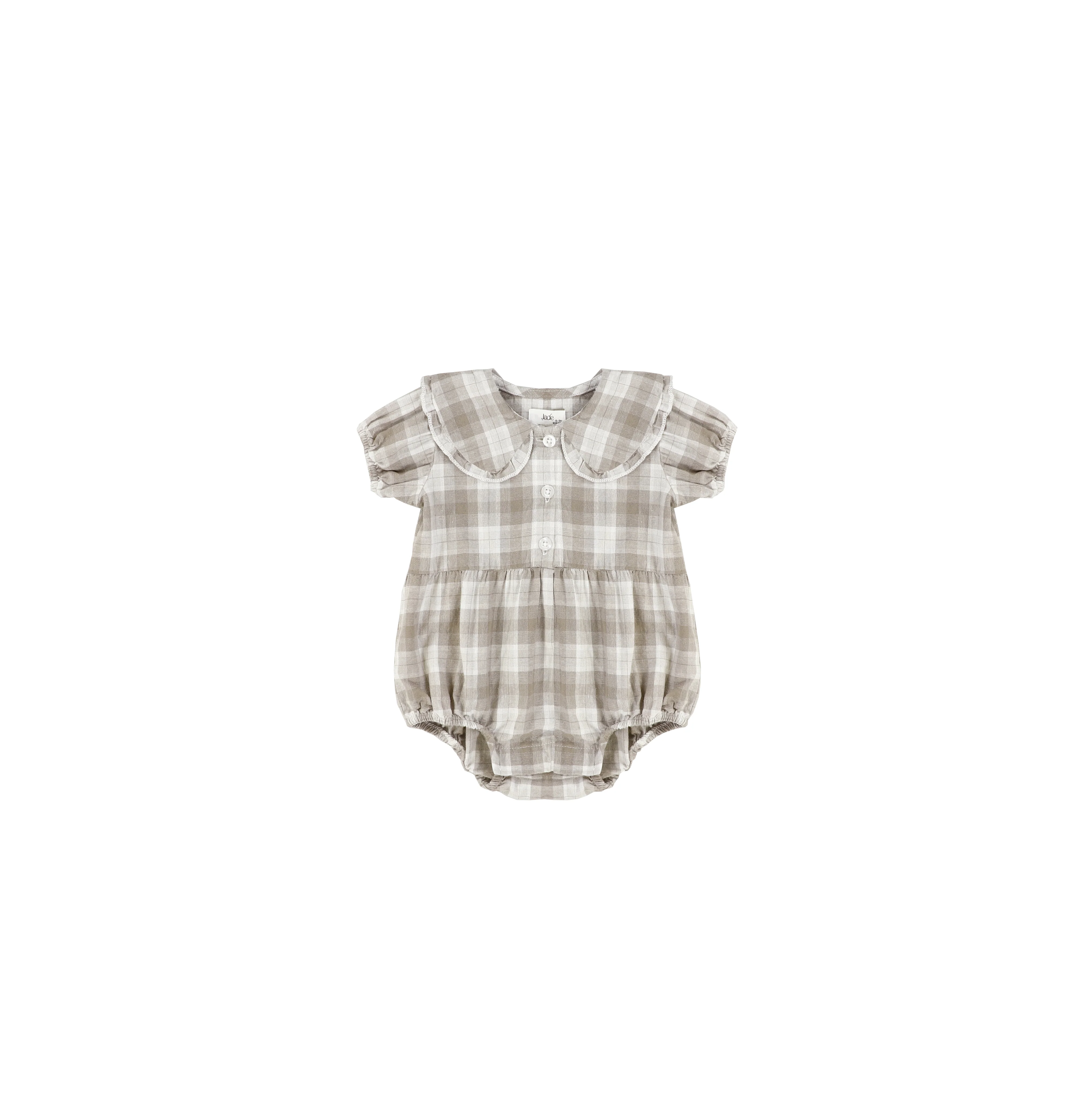 PLAID ROMPER