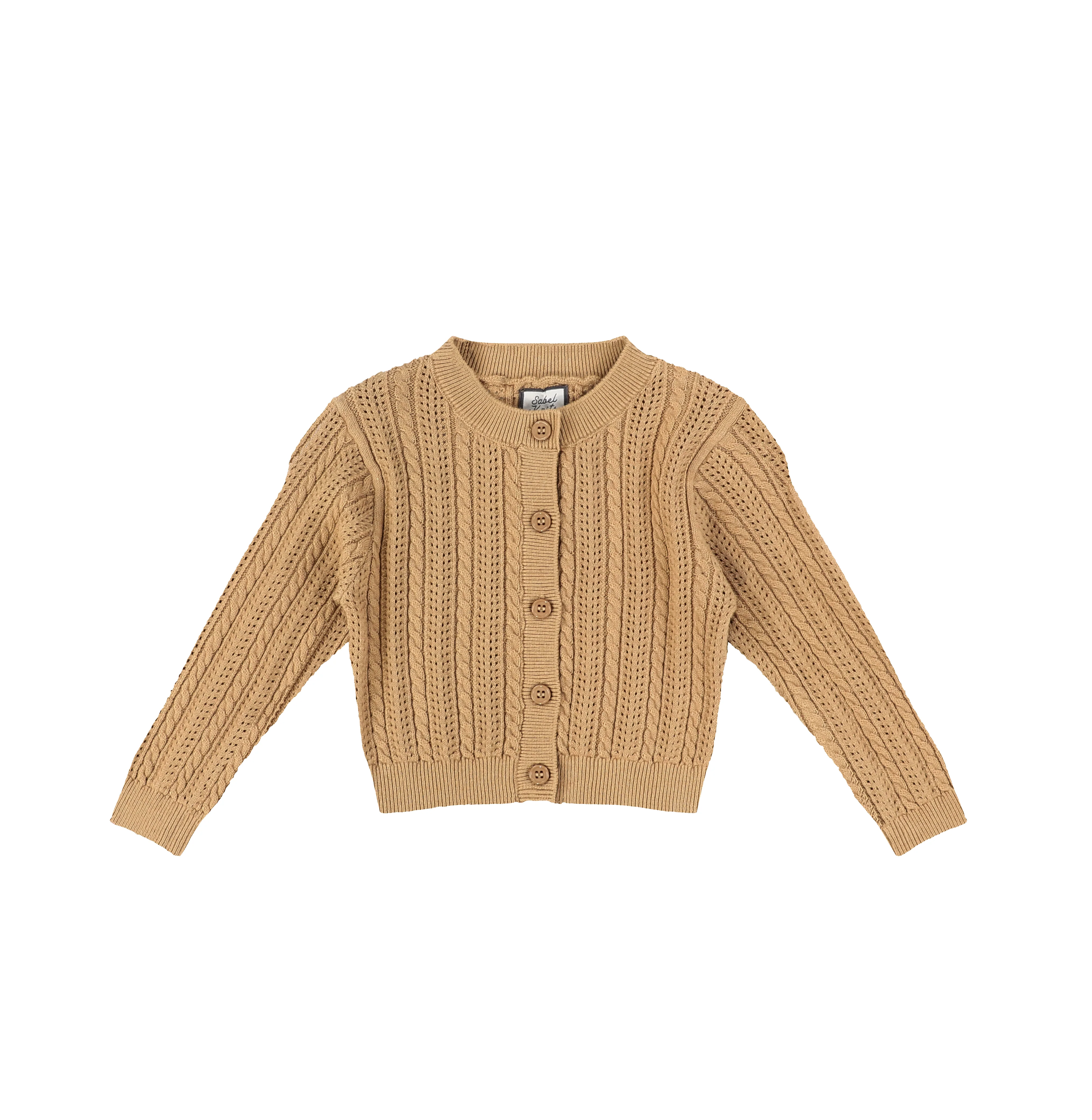 POINTELLE KNIT CARDIGAN - Image 3