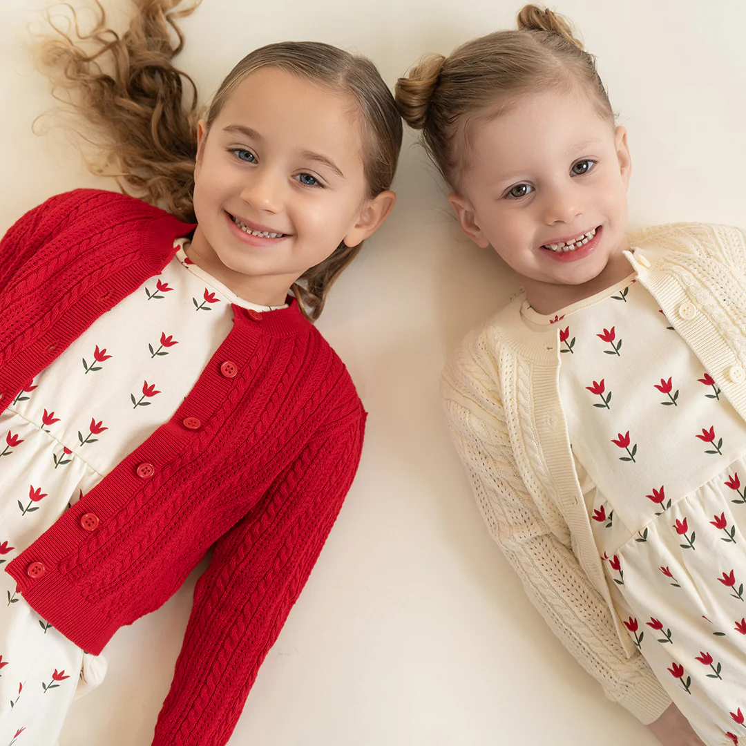 POINTELLE KNIT CARDIGAN - Image 7