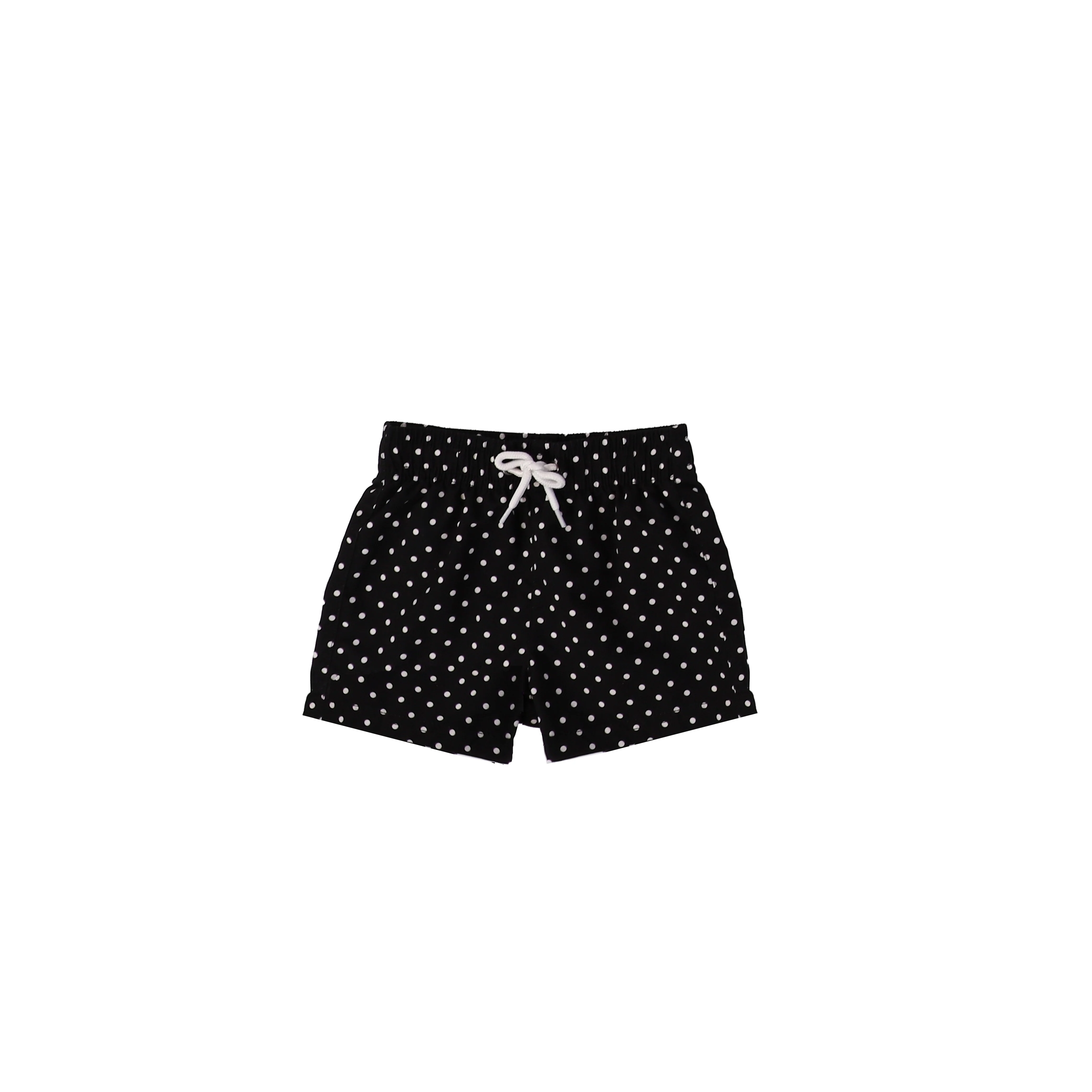POLKA DOT SWIM SHORTS