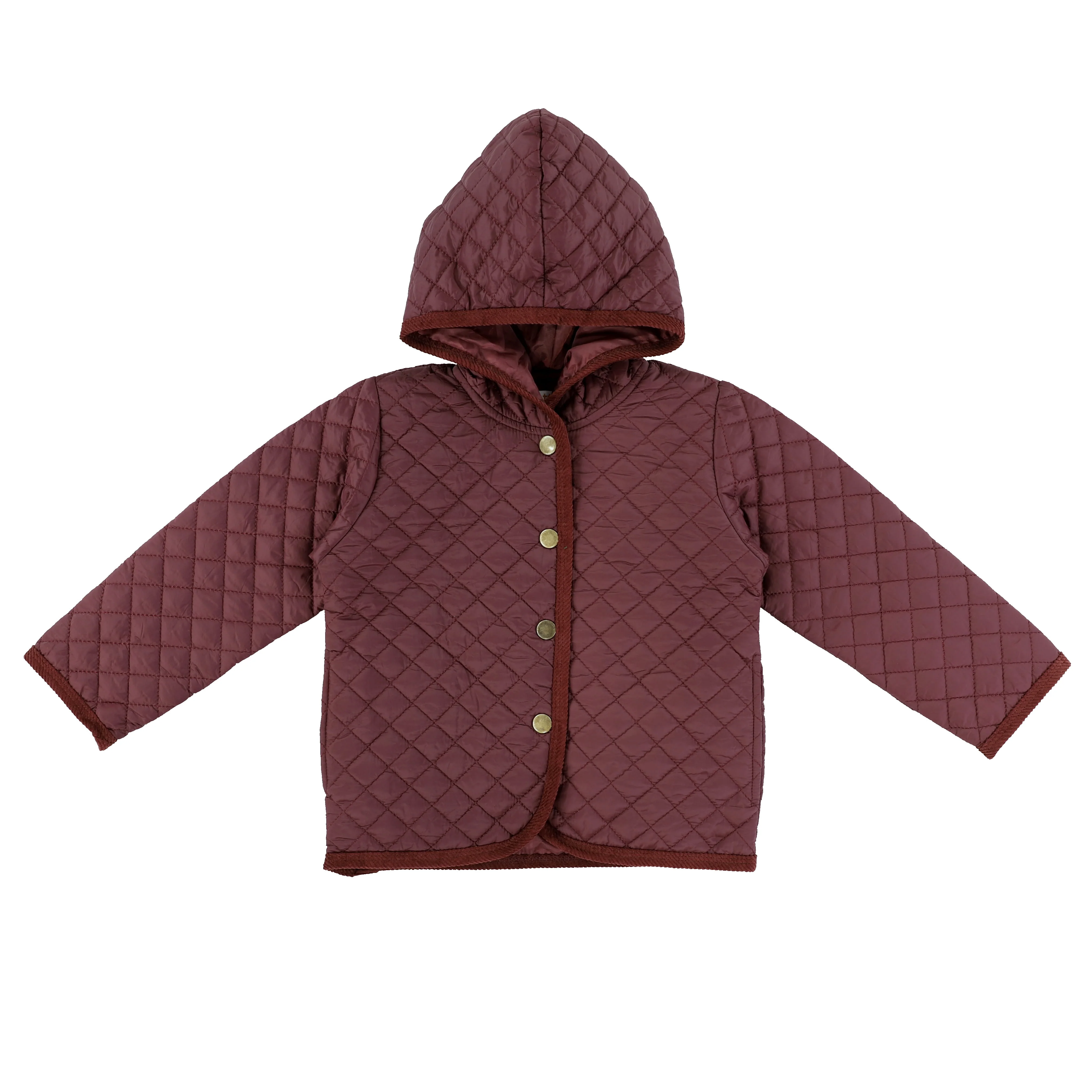 QUILTED SNAP JACKET - Image 3