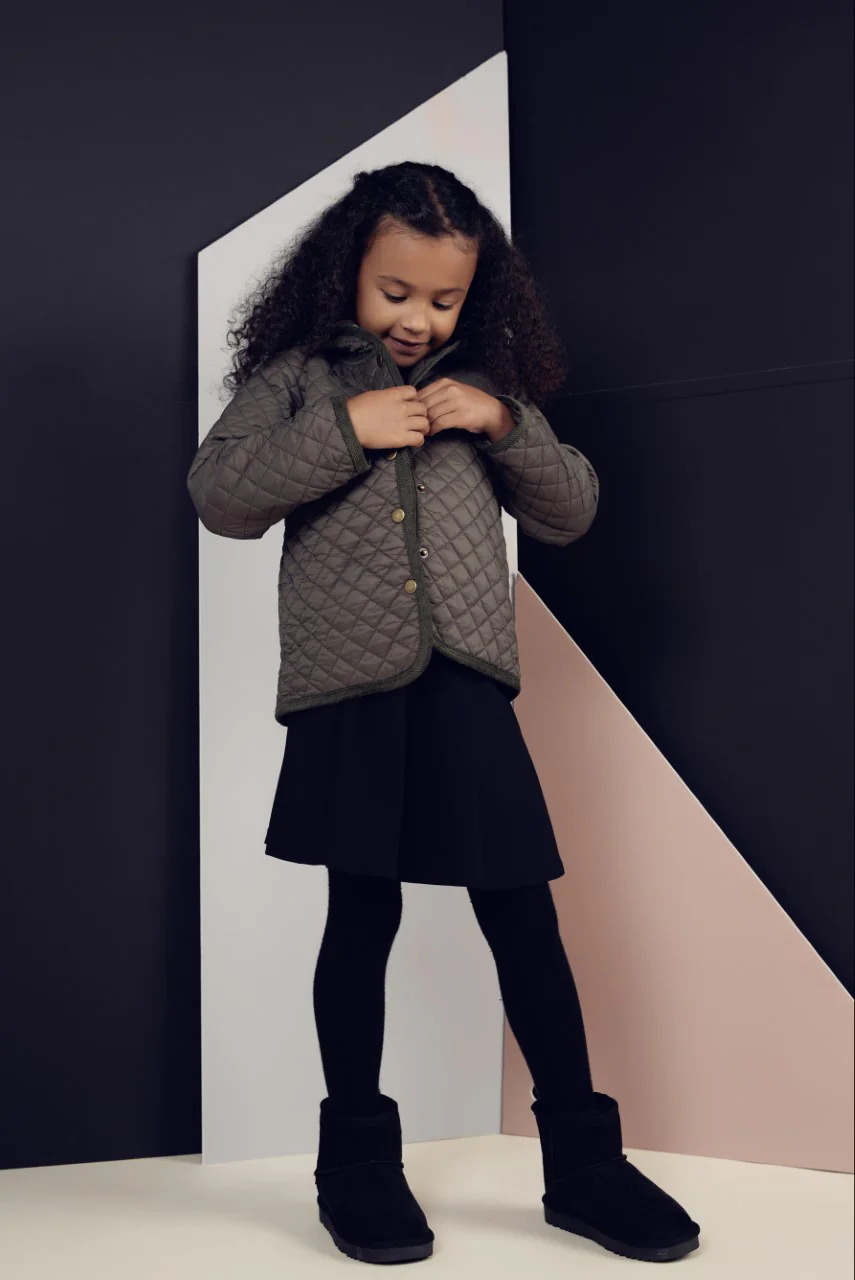 QUILTED SNAP JACKET - Image 4
