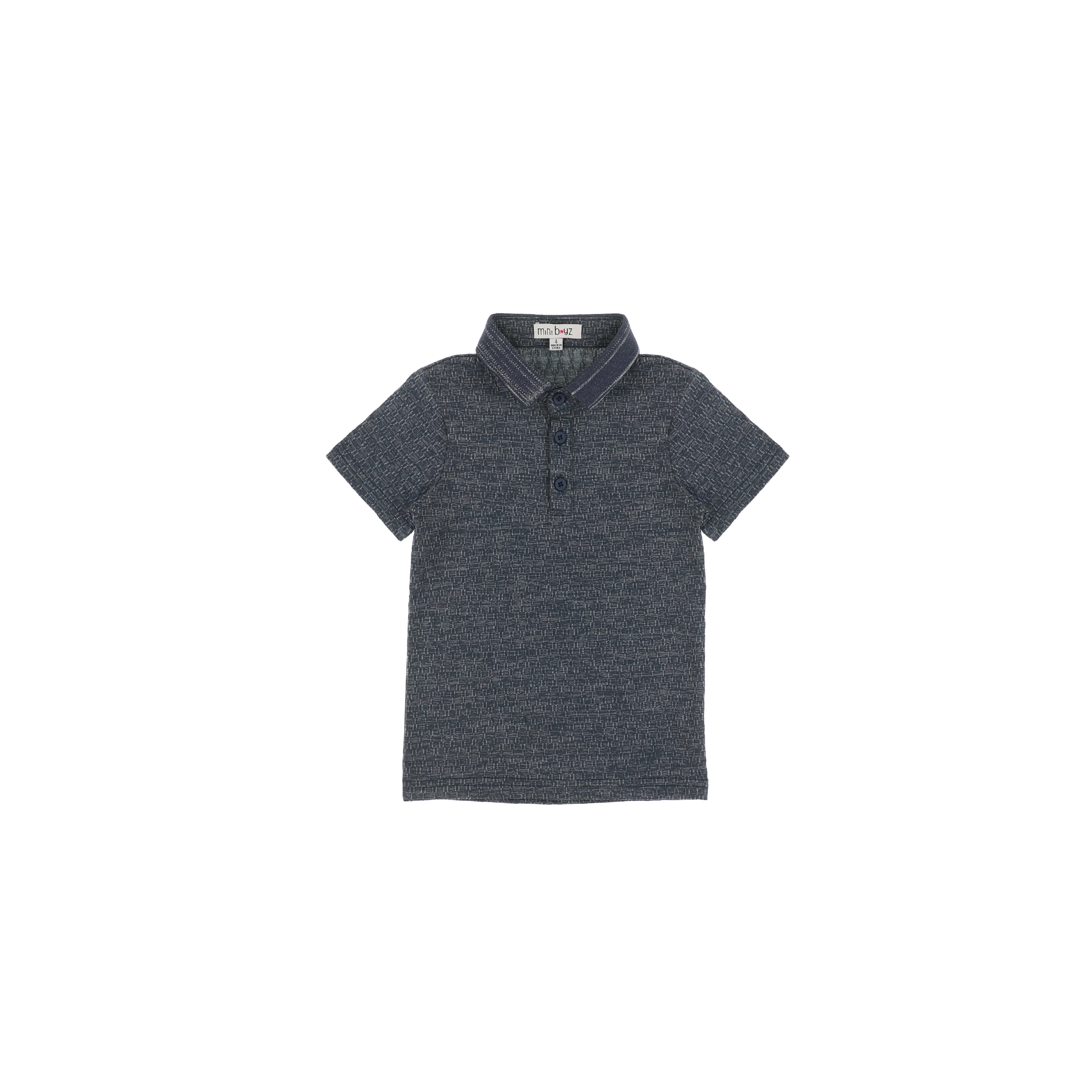 RAISED TEXTURE POLO - Image 3