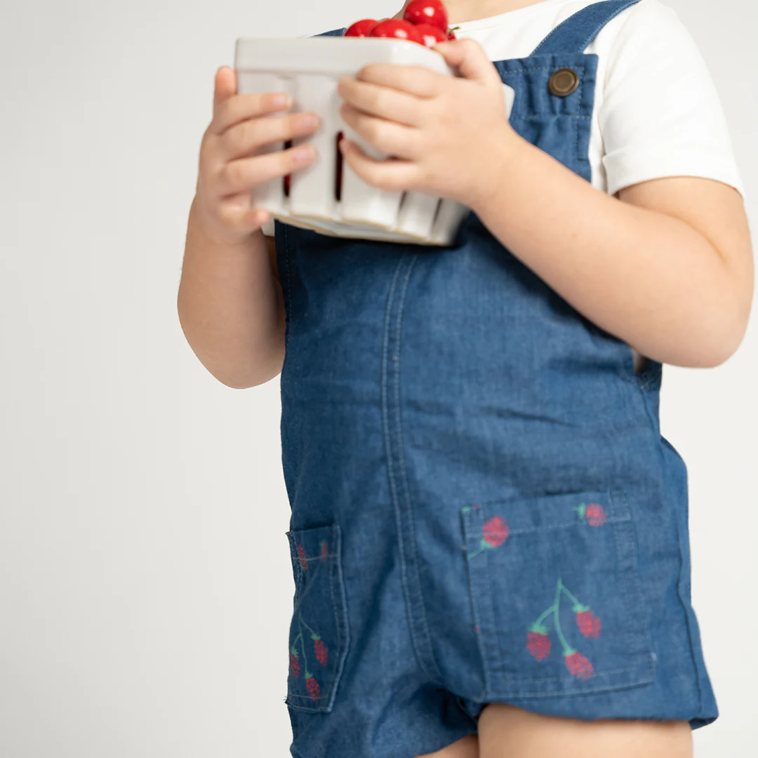 RASPBERRY POCKET ROMPER - Image 3