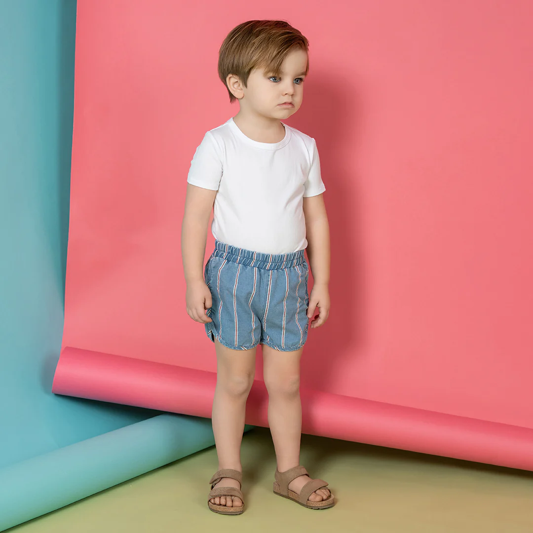 RED STRIPE TRACKSHORTS - Image 3
