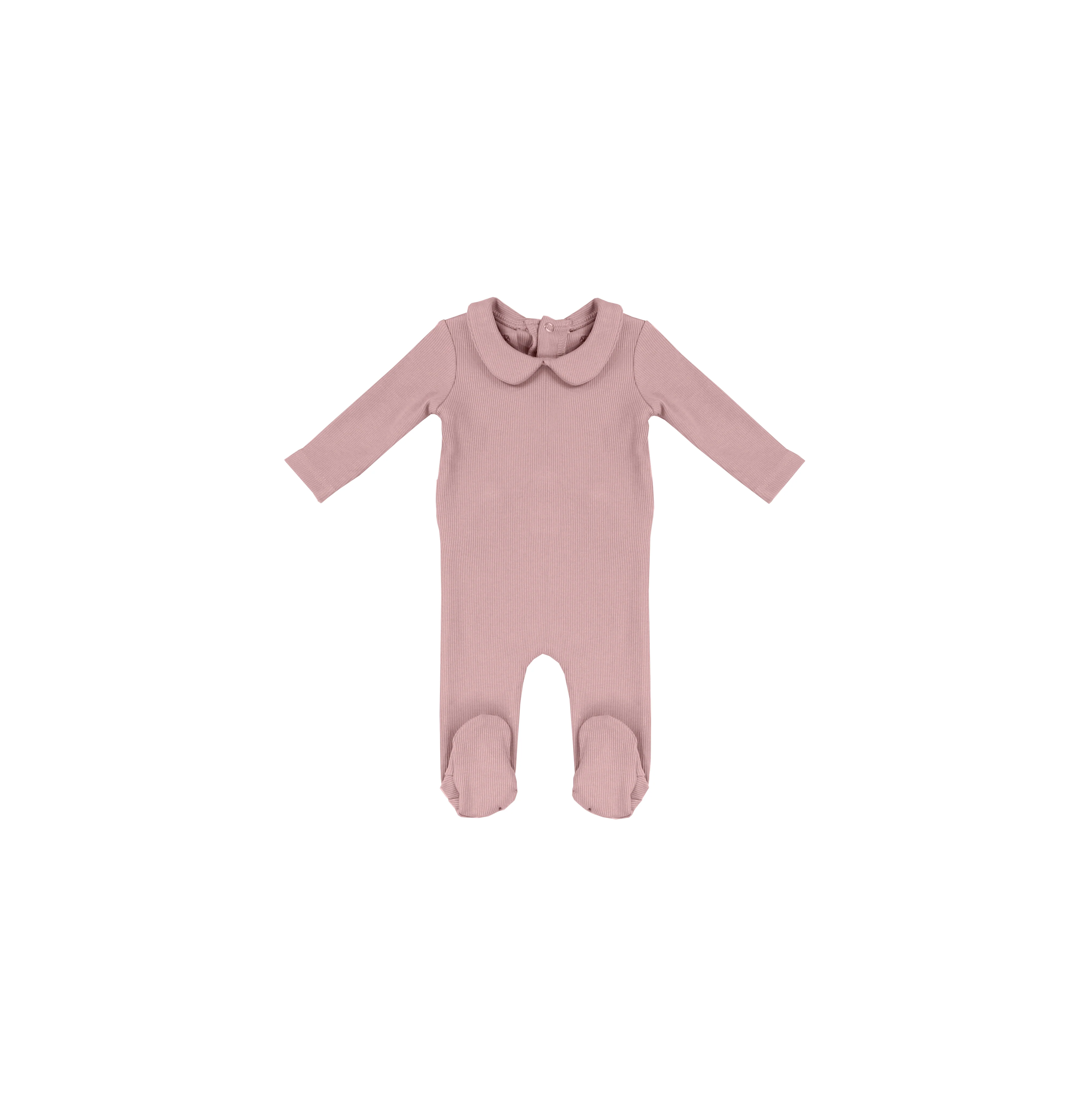 RIBBED COLLAR FOOTIE - Image 4