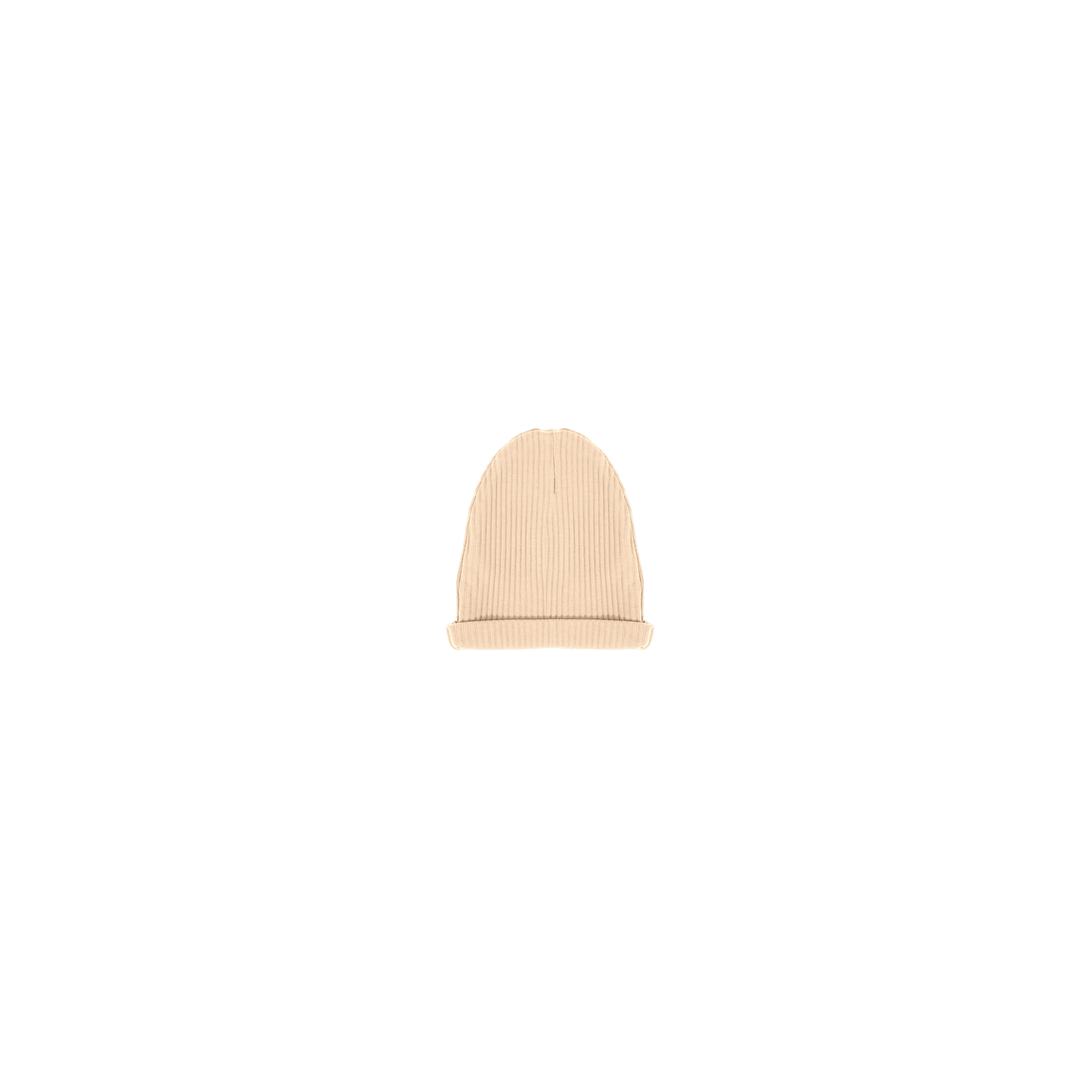 RIBBED FOLD OVER BEANIE - Image 3