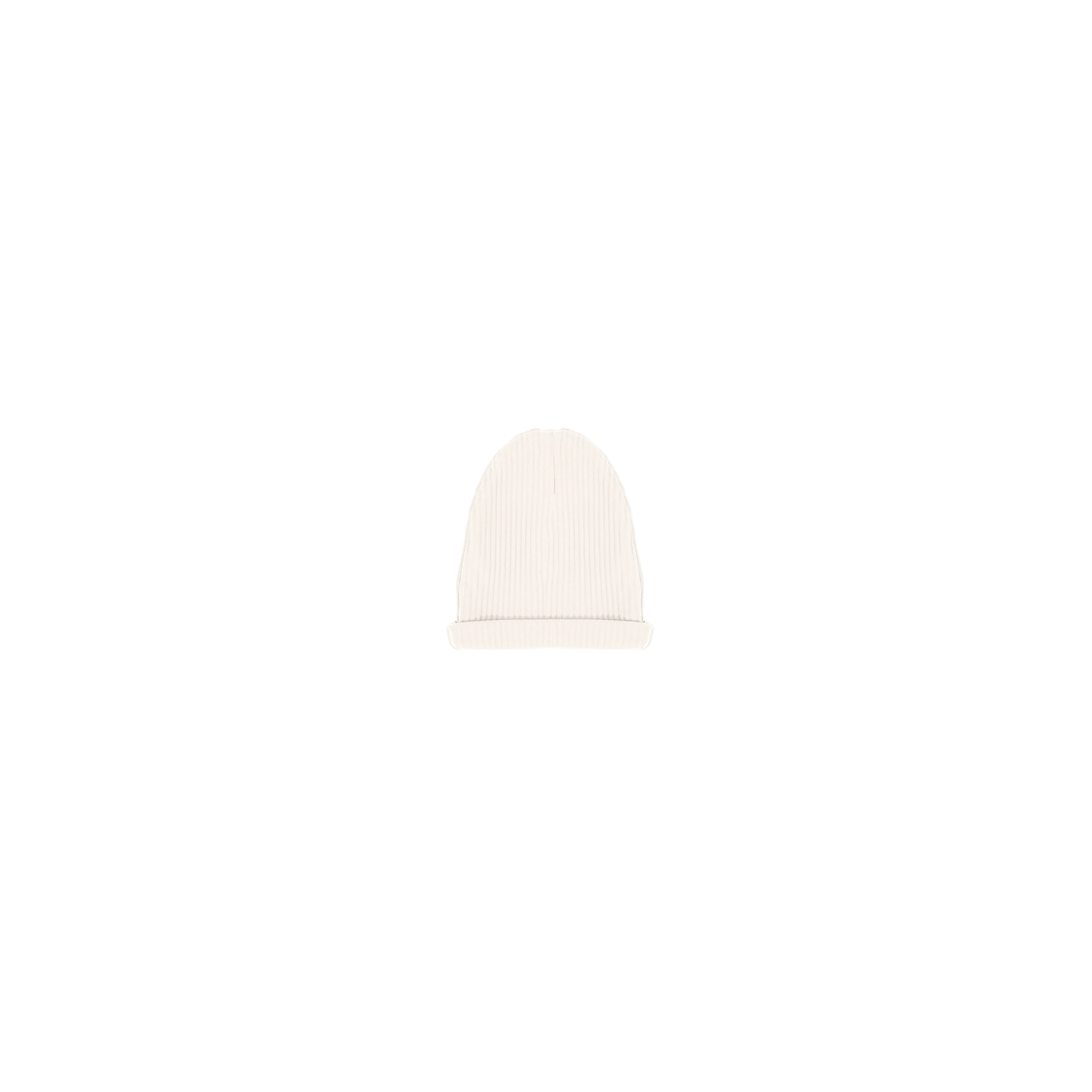 RIBBED FOLD OVER BEANIE - Image 4
