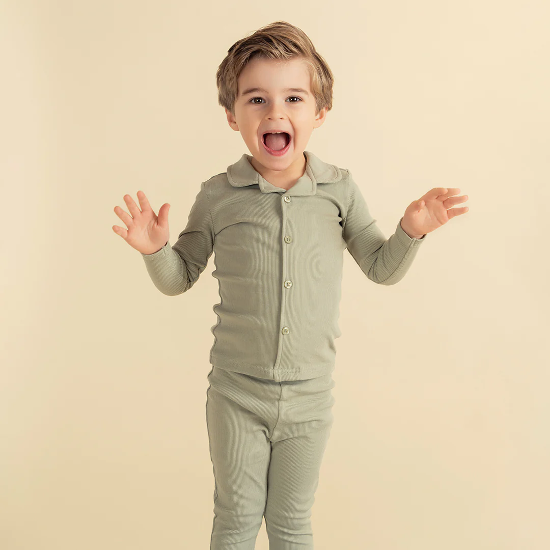 RIBBED GRANDFATHER PAJAMAS - Image 7