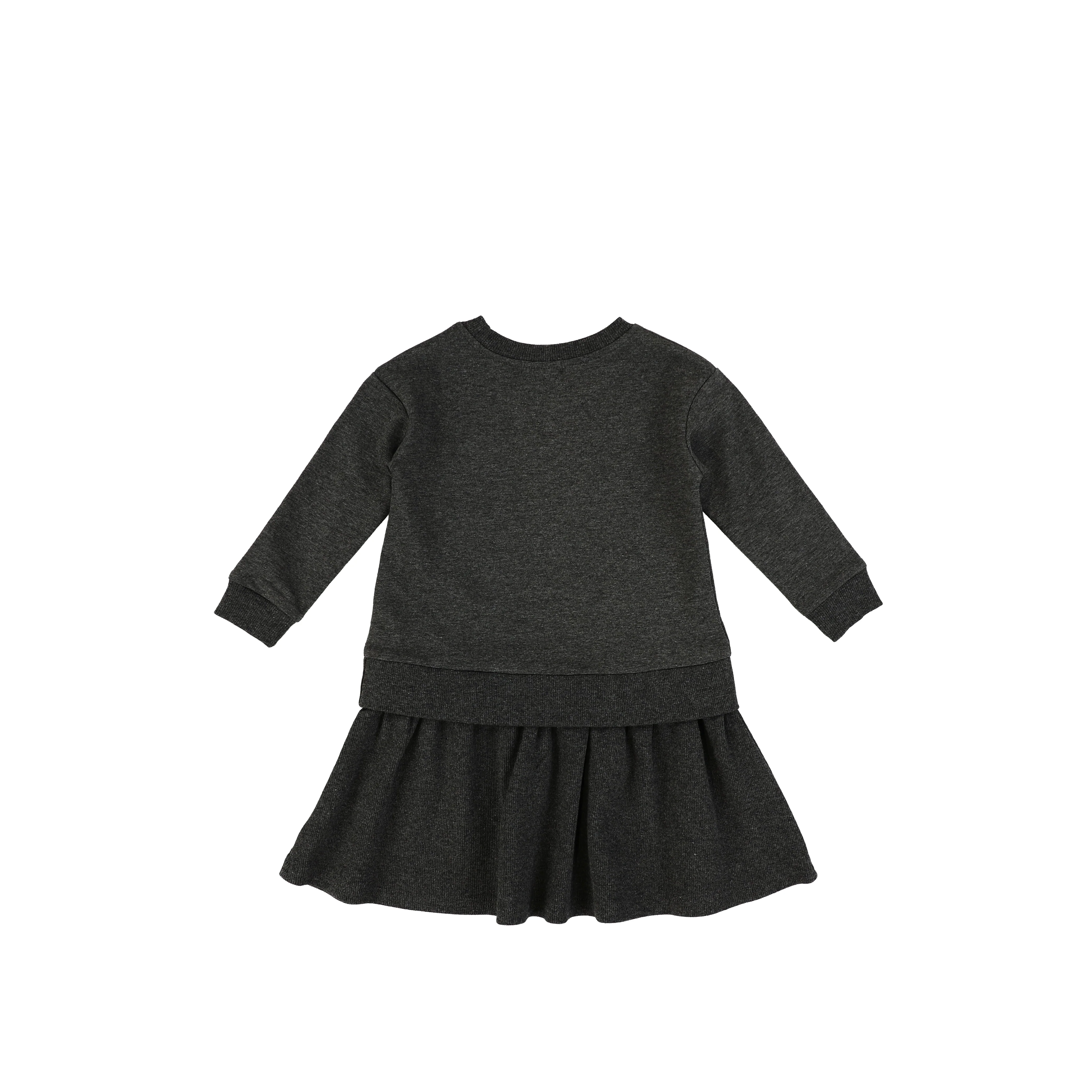 RIBBED OVERLAY DRESS - Image 5