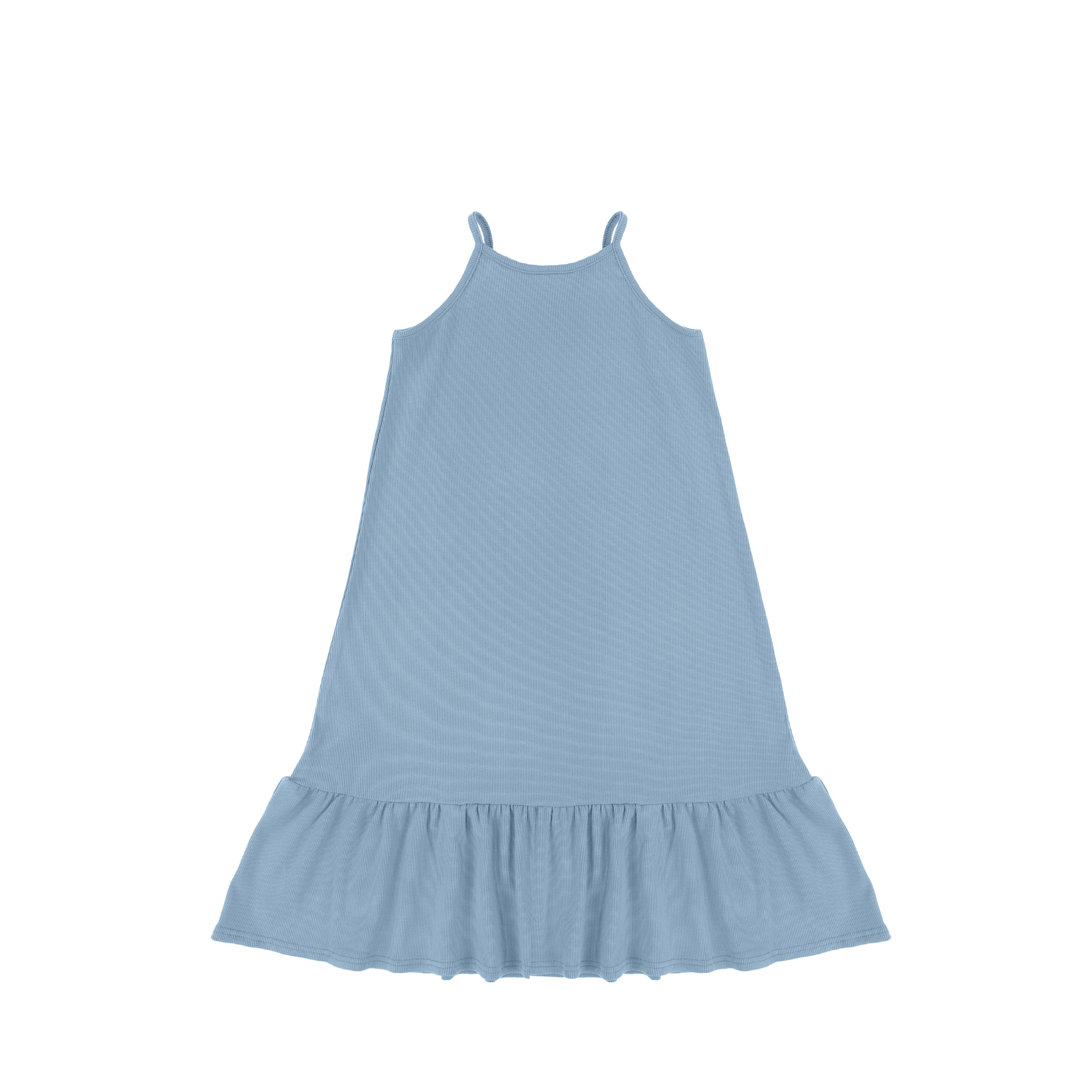 RIBBED RUFFLE MAXI JUMPER - Image 3