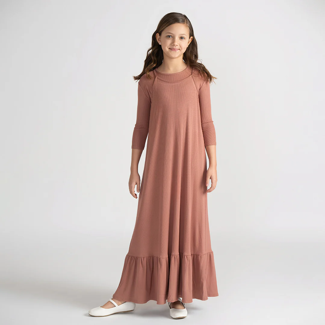 3/4 SLEEVES RIBBED TSHIRT - Image 5