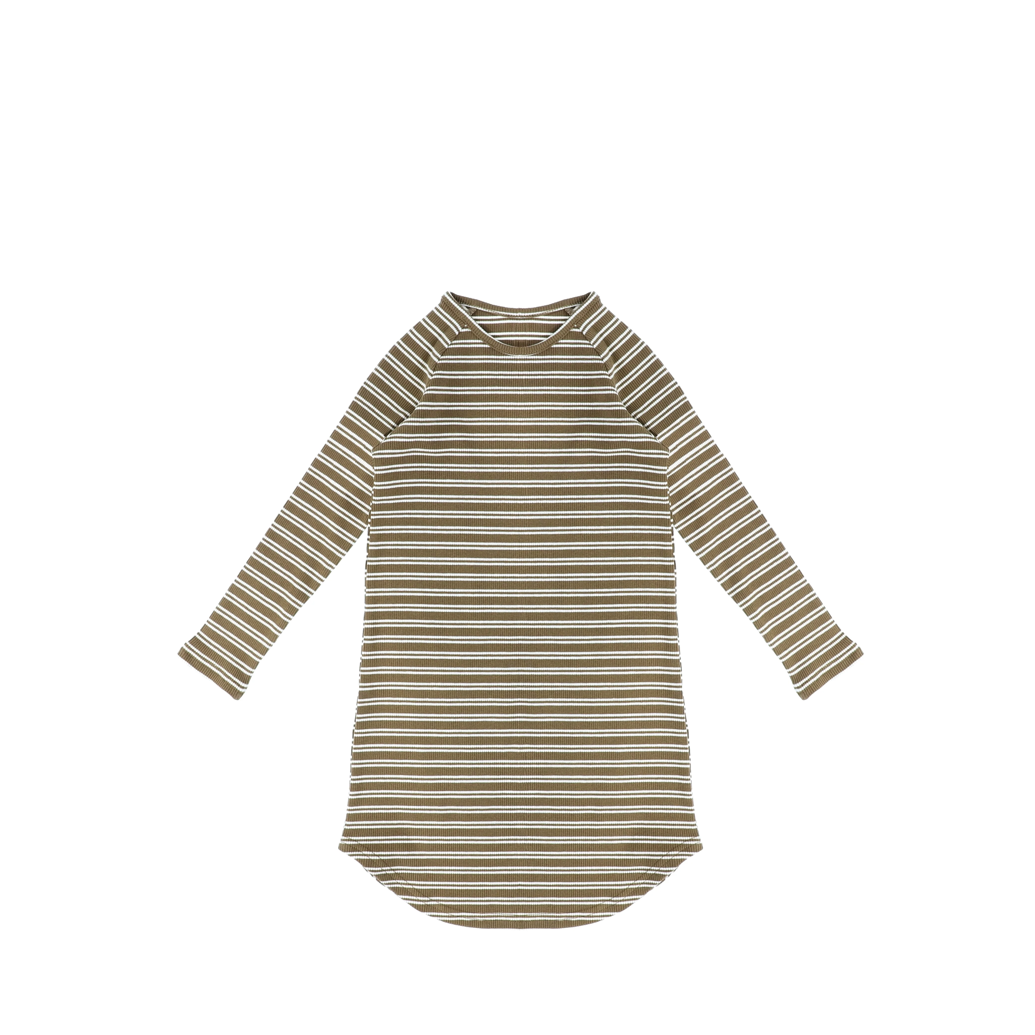 RIBBED STRIPED NIGHTGOWN - Image 3