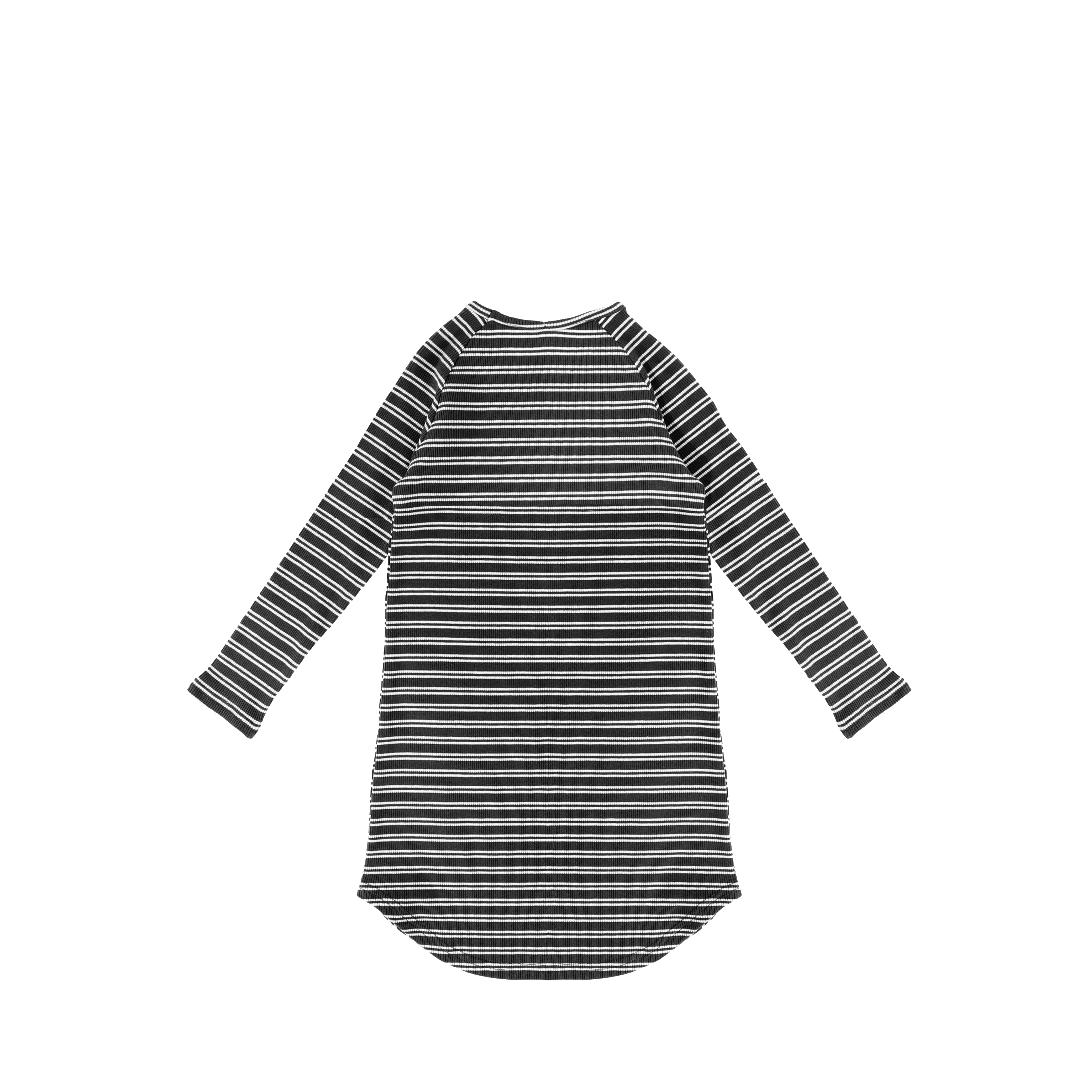 RIBBED STRIPED NIGHTGOWN - Image 4