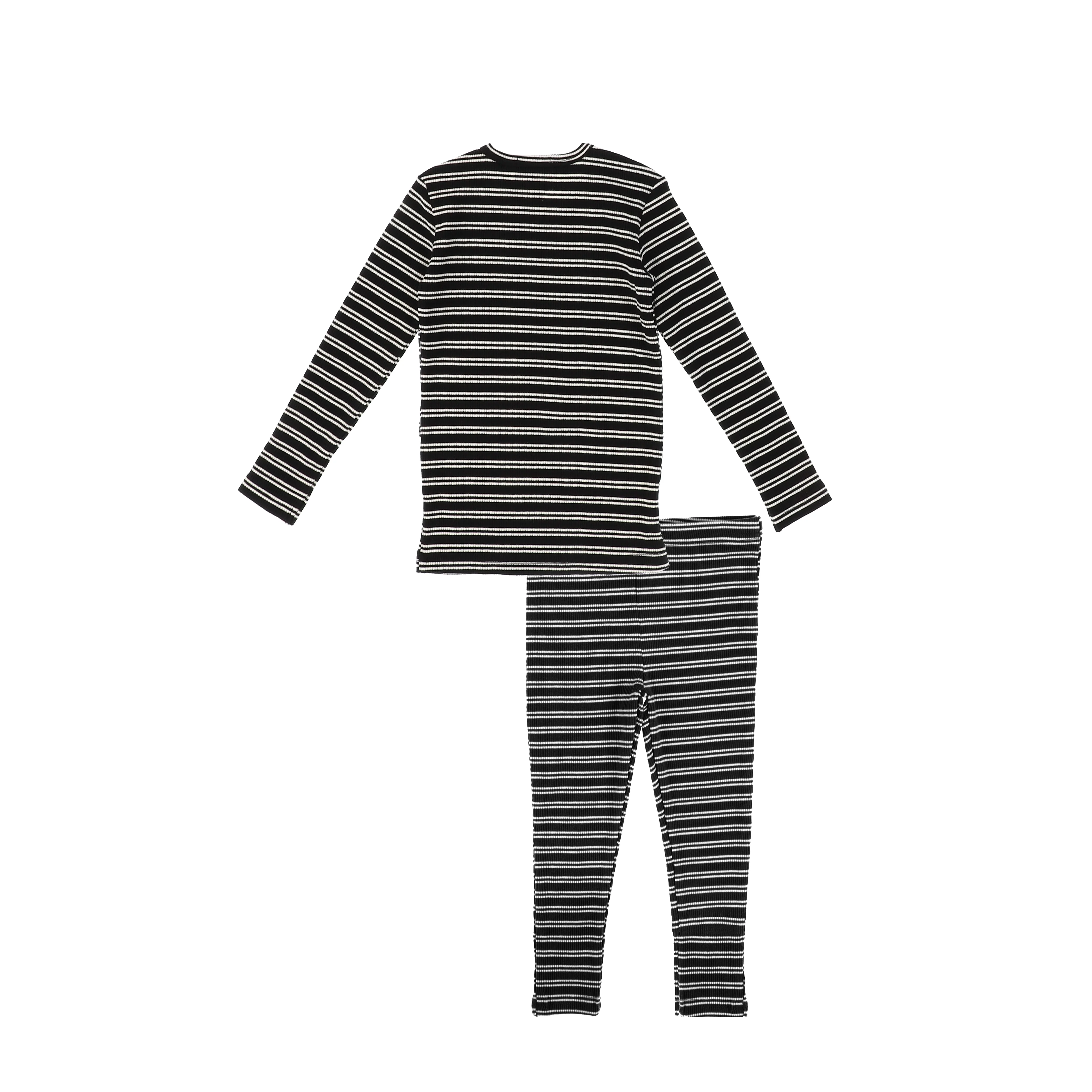 RIBBED STRIPED PAJAMAS - Image 4