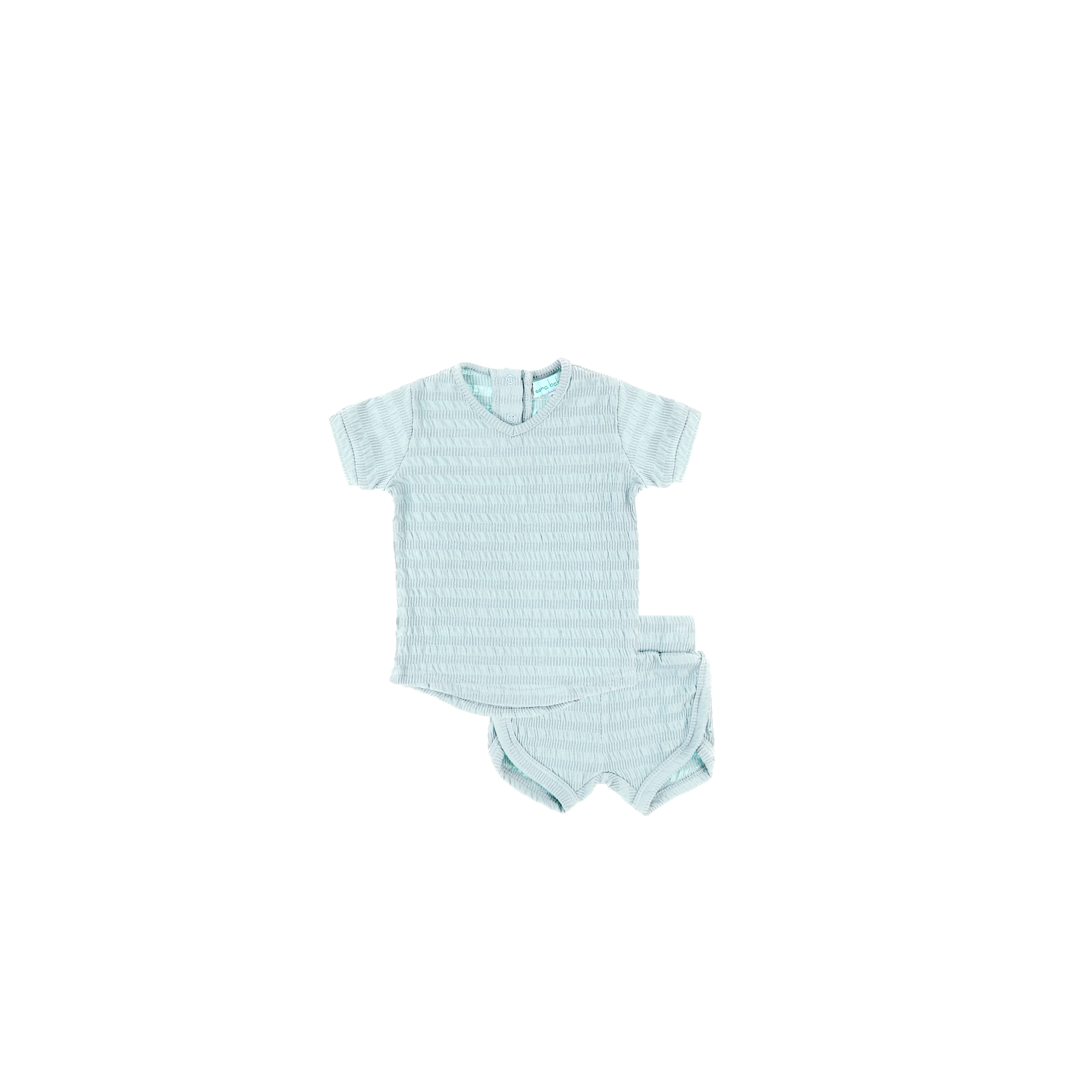 RIBBED TEXTURED BABY SET