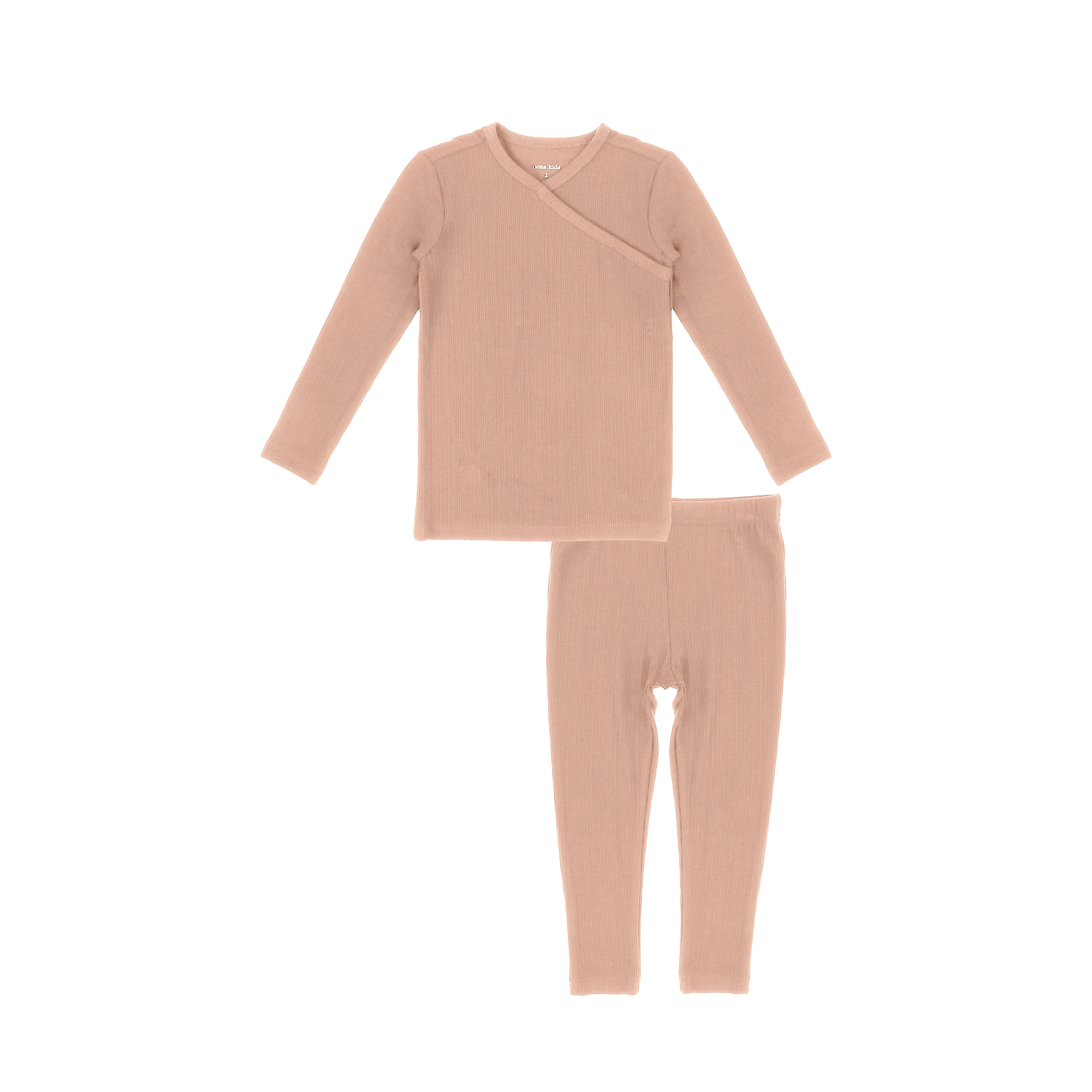 RIBBED WRAP PAJAMAS - Image 6