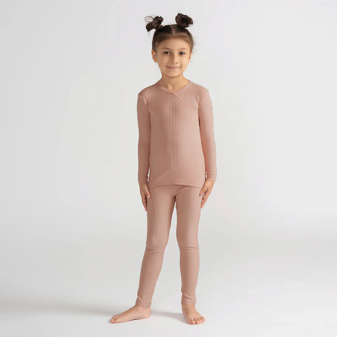 RIBBED WRAP PAJAMAS - Image 8