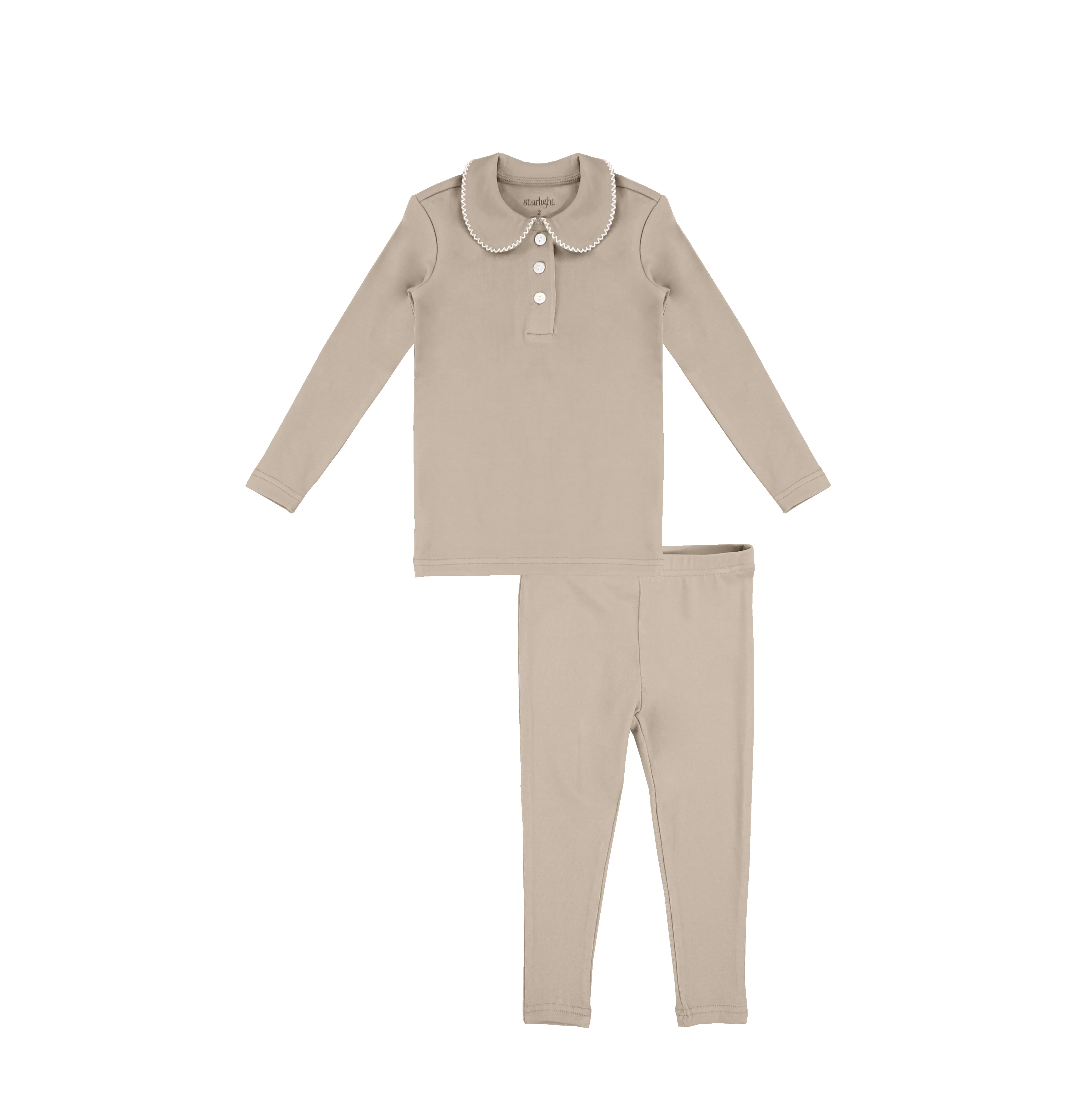 SCALLOPED TRIM PAJAMAS - Image 5
