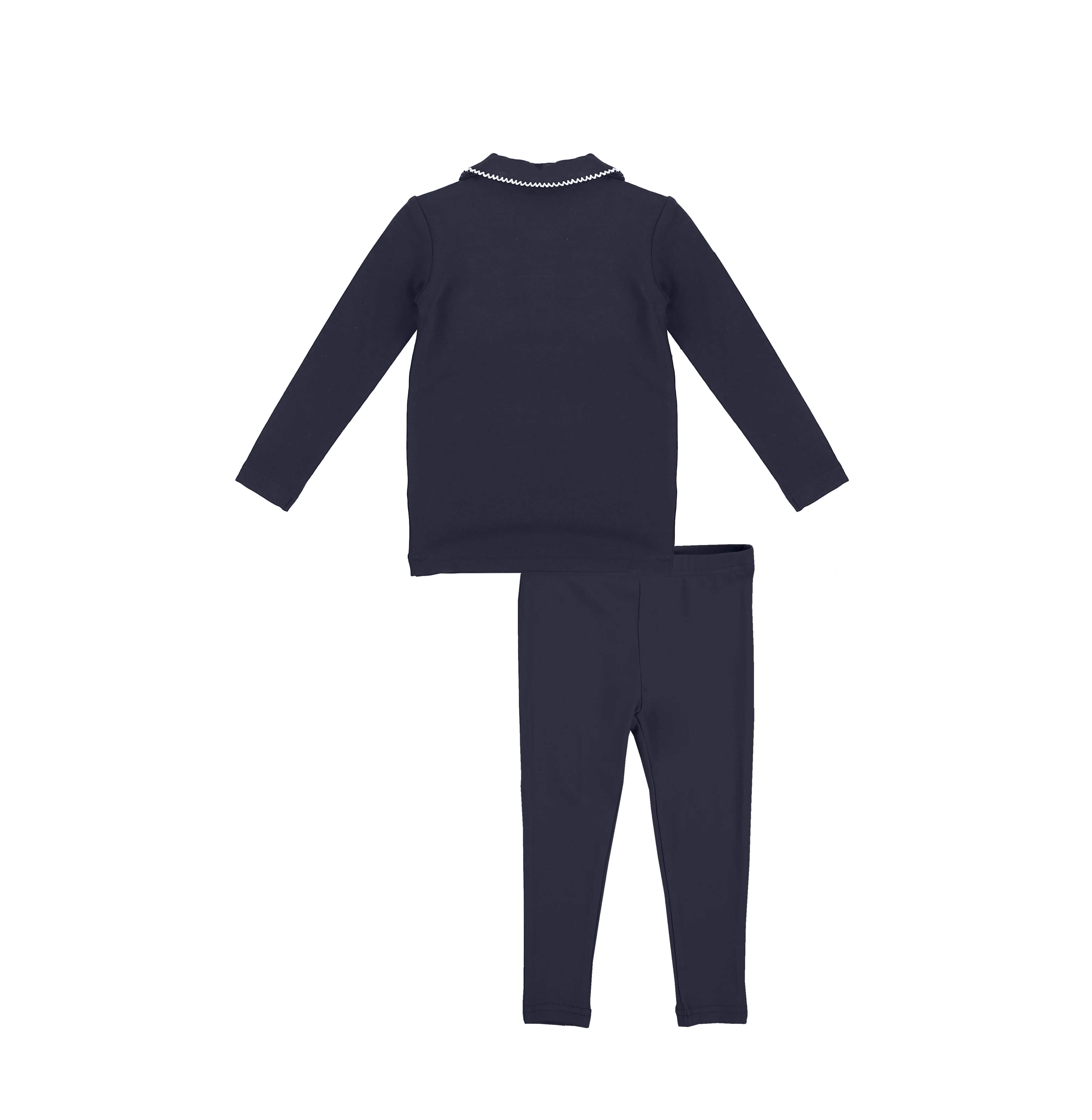 SCALLOPED TRIM PAJAMAS - Image 6