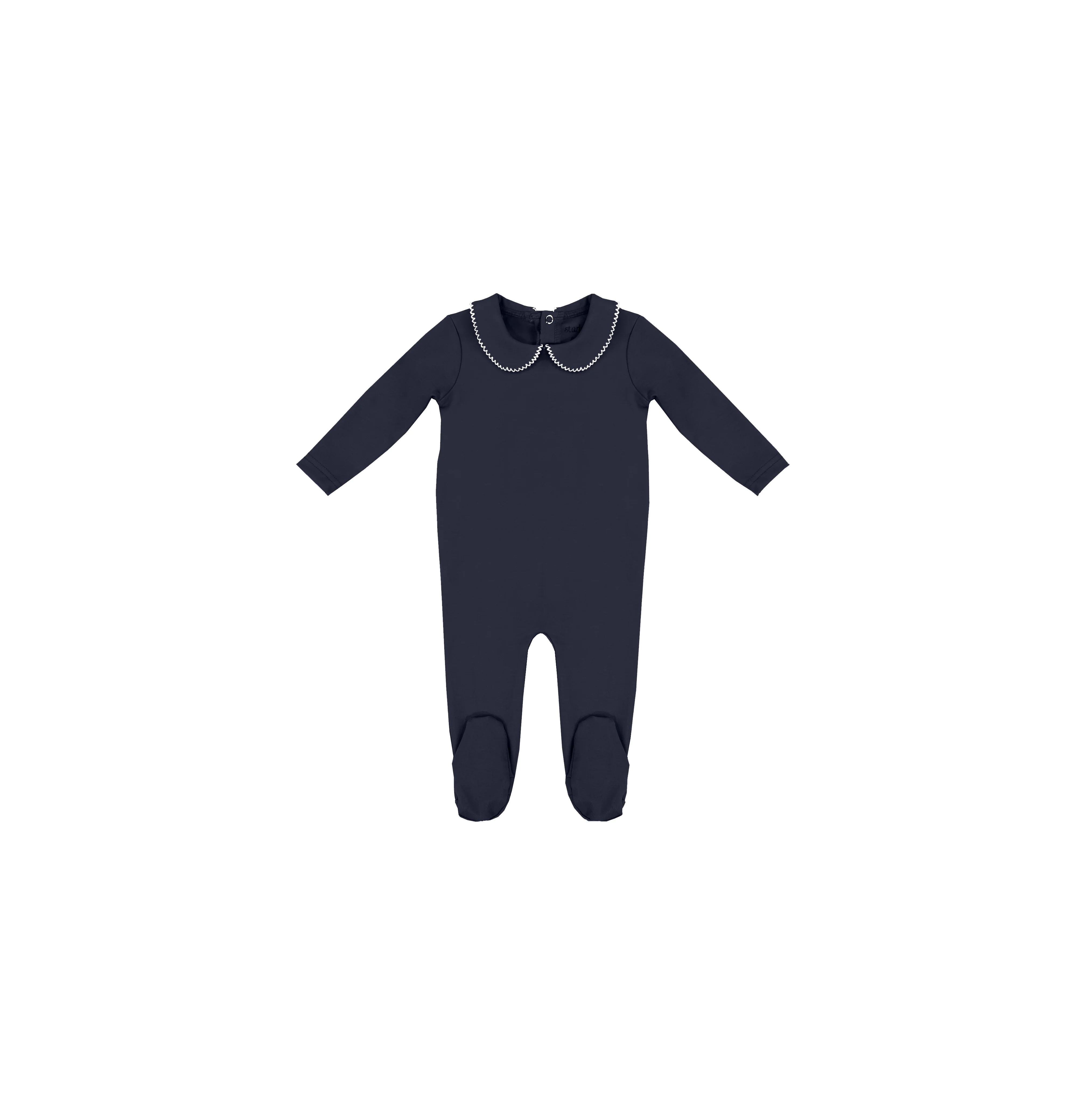 SCALLOPED TRIM FOOTIE - Image 3