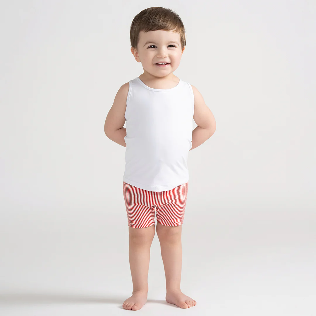 SEERSUCKER BABY SWIM SHORTS - Image 3