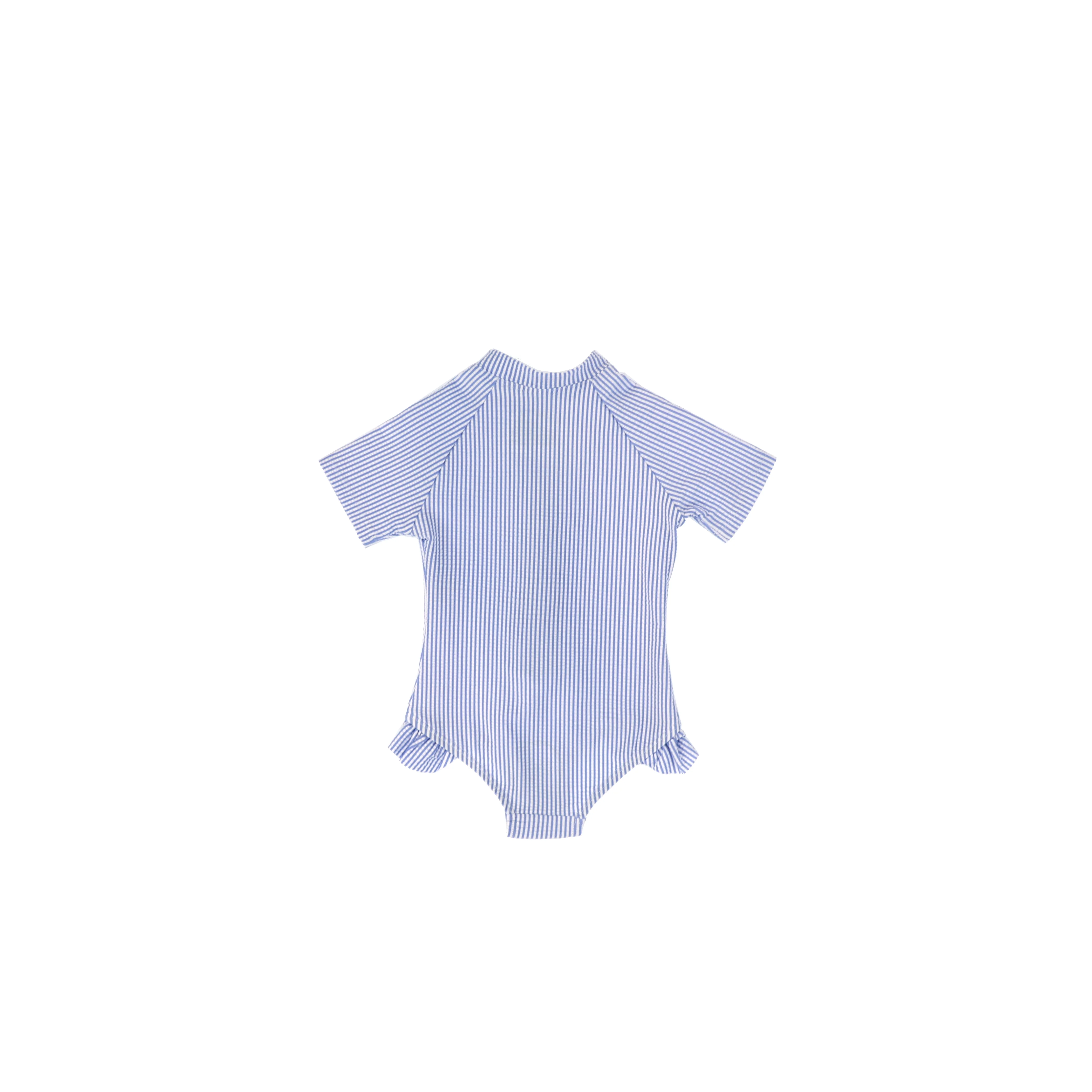 SEERSUCKER RUFFLE RASHGUARD - Image 3