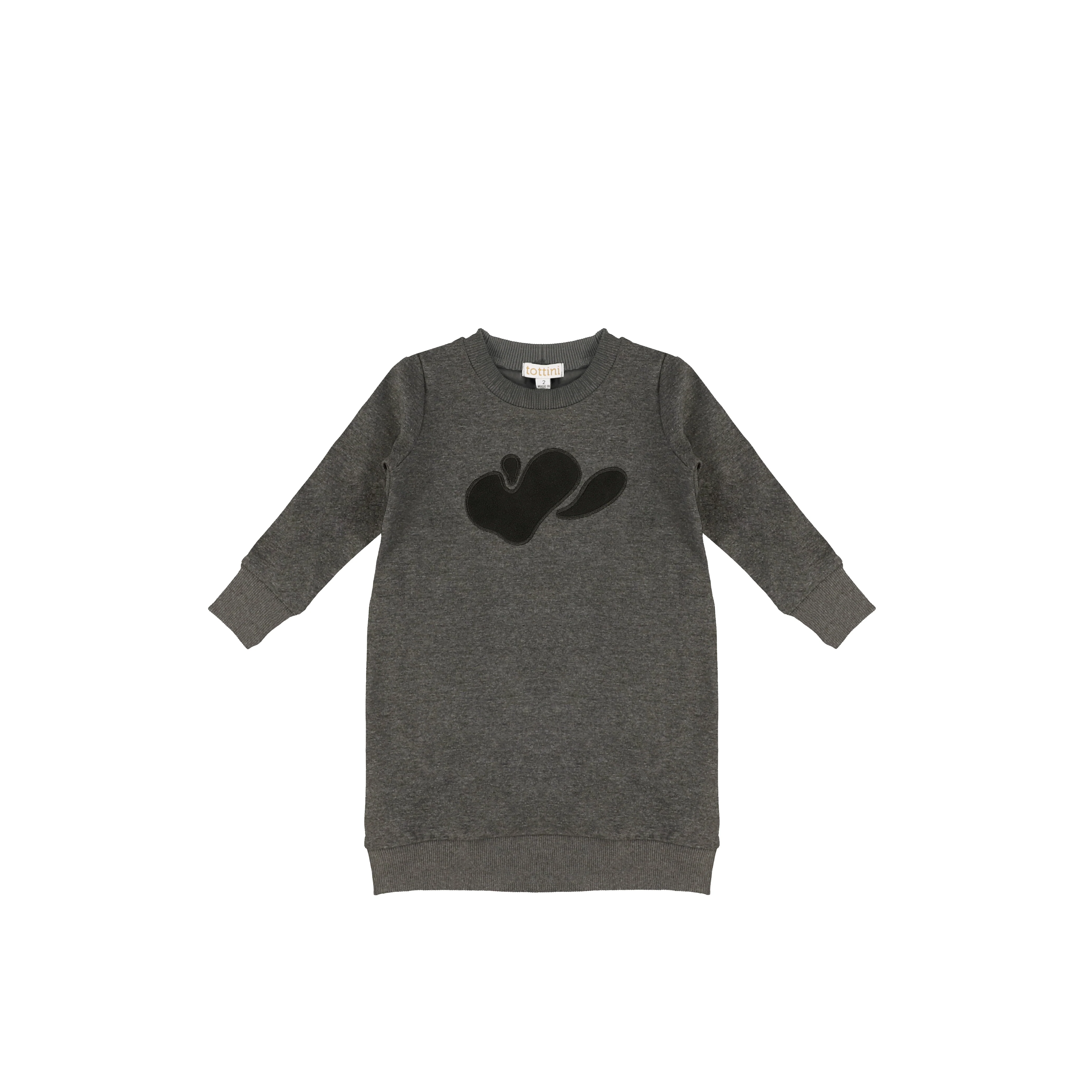 SHERPA SHAPE SWEATSHIRT DRESS - Image 2