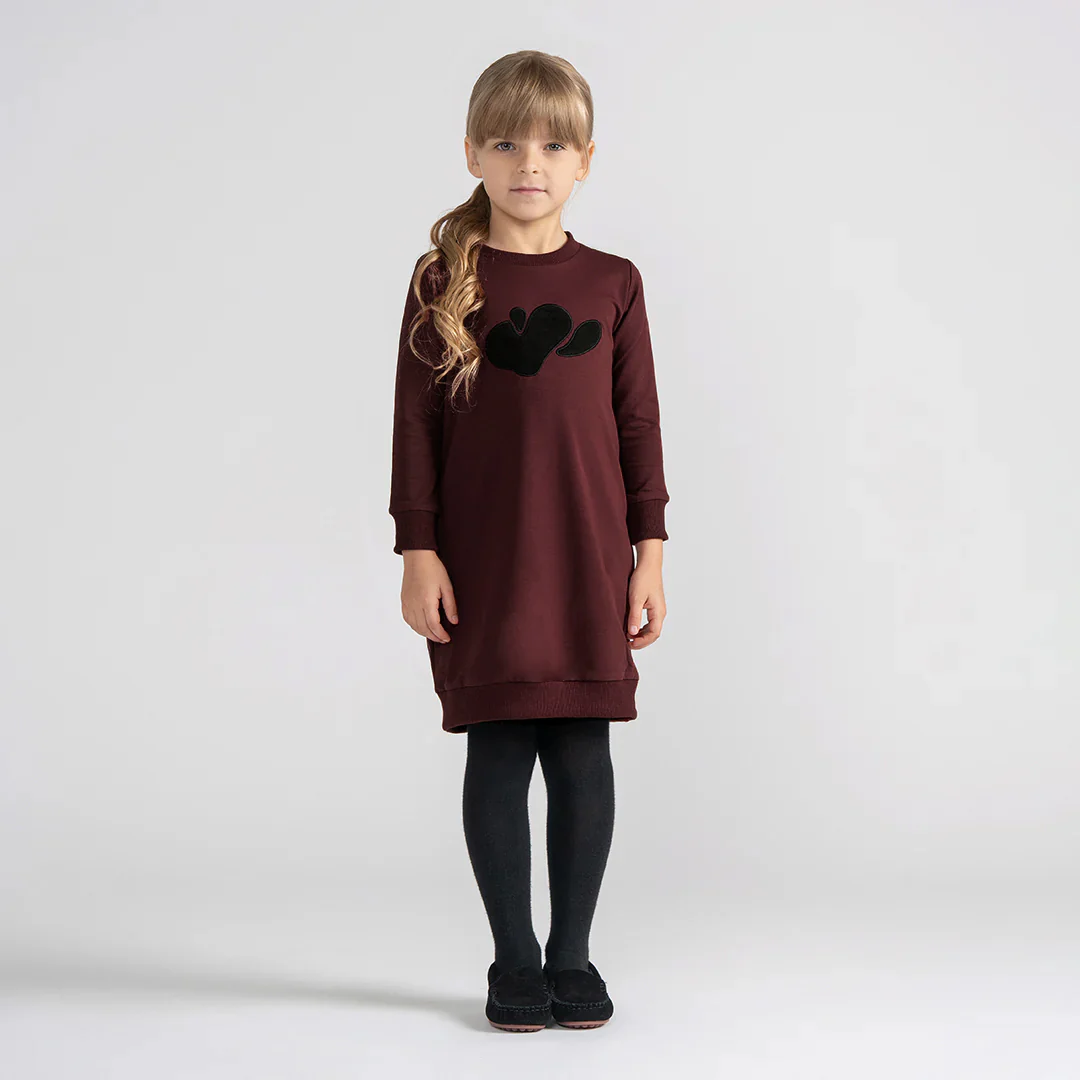 SHERPA SHAPE SWEATSHIRT DRESS - Image 5