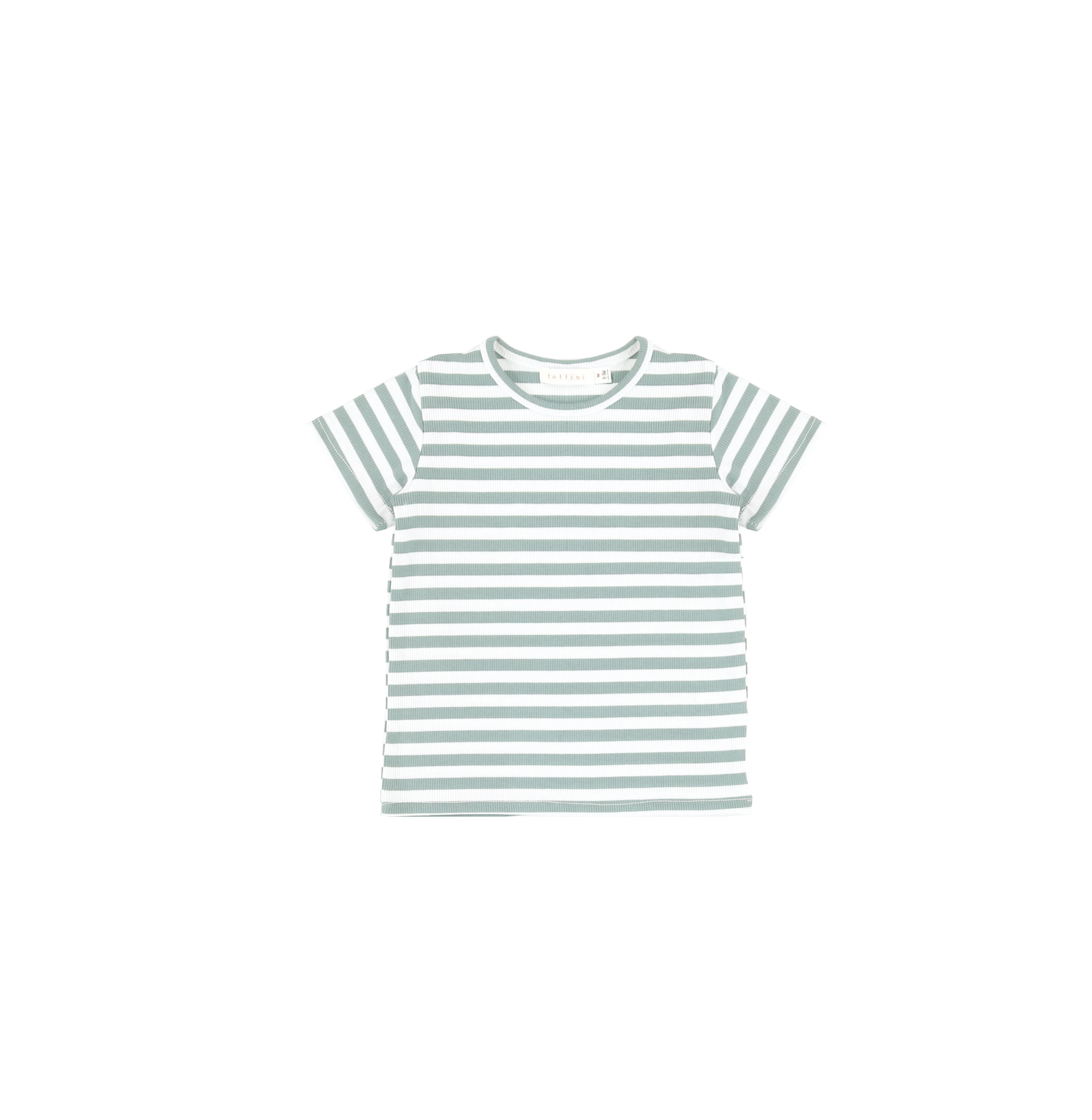 SHORT SLEEVES CLASSIC STRIPED TSHIRT - Image 2