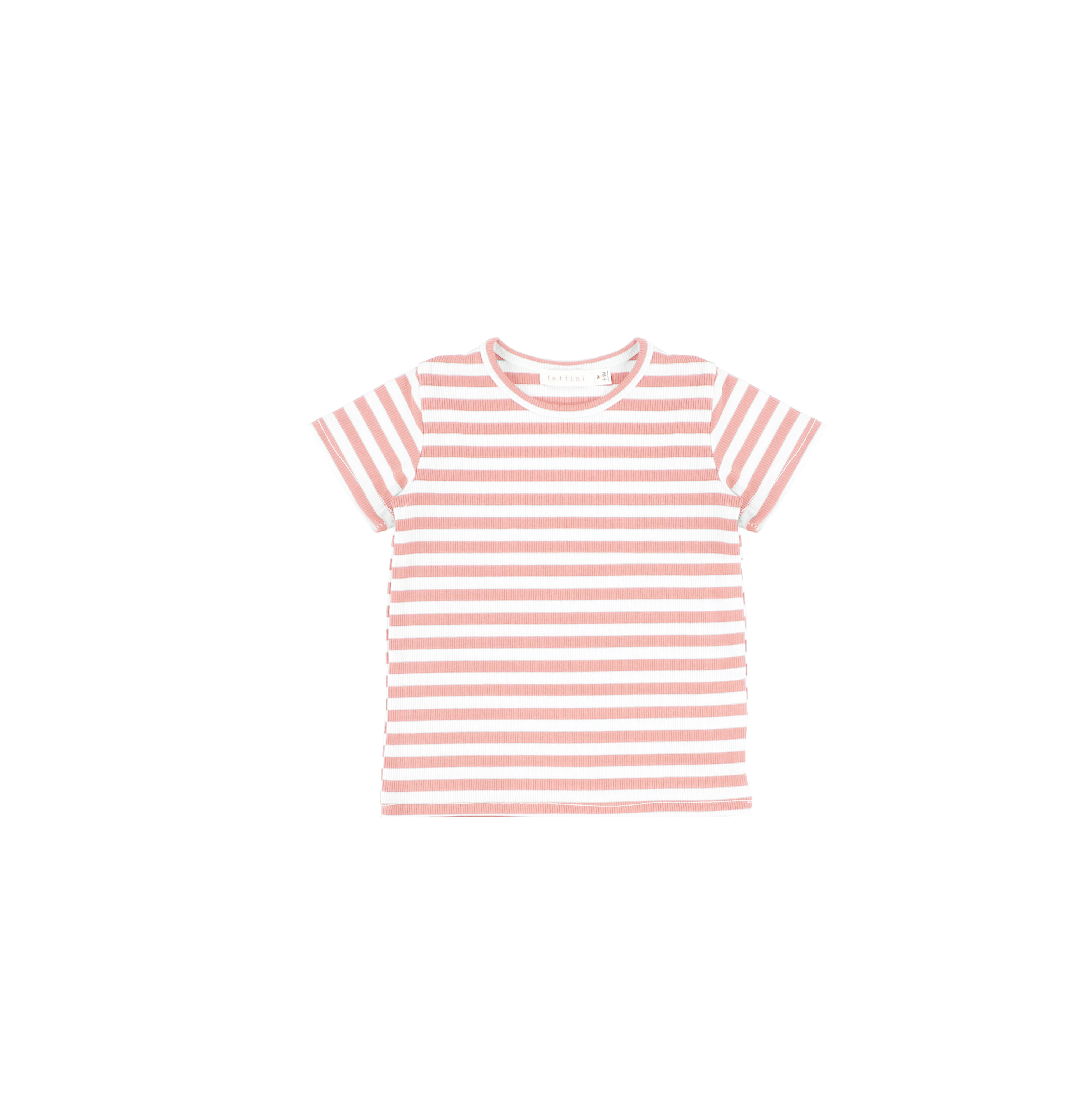 SHORT SLEEVES CLASSIC STRIPED TSHIRT - Image 3