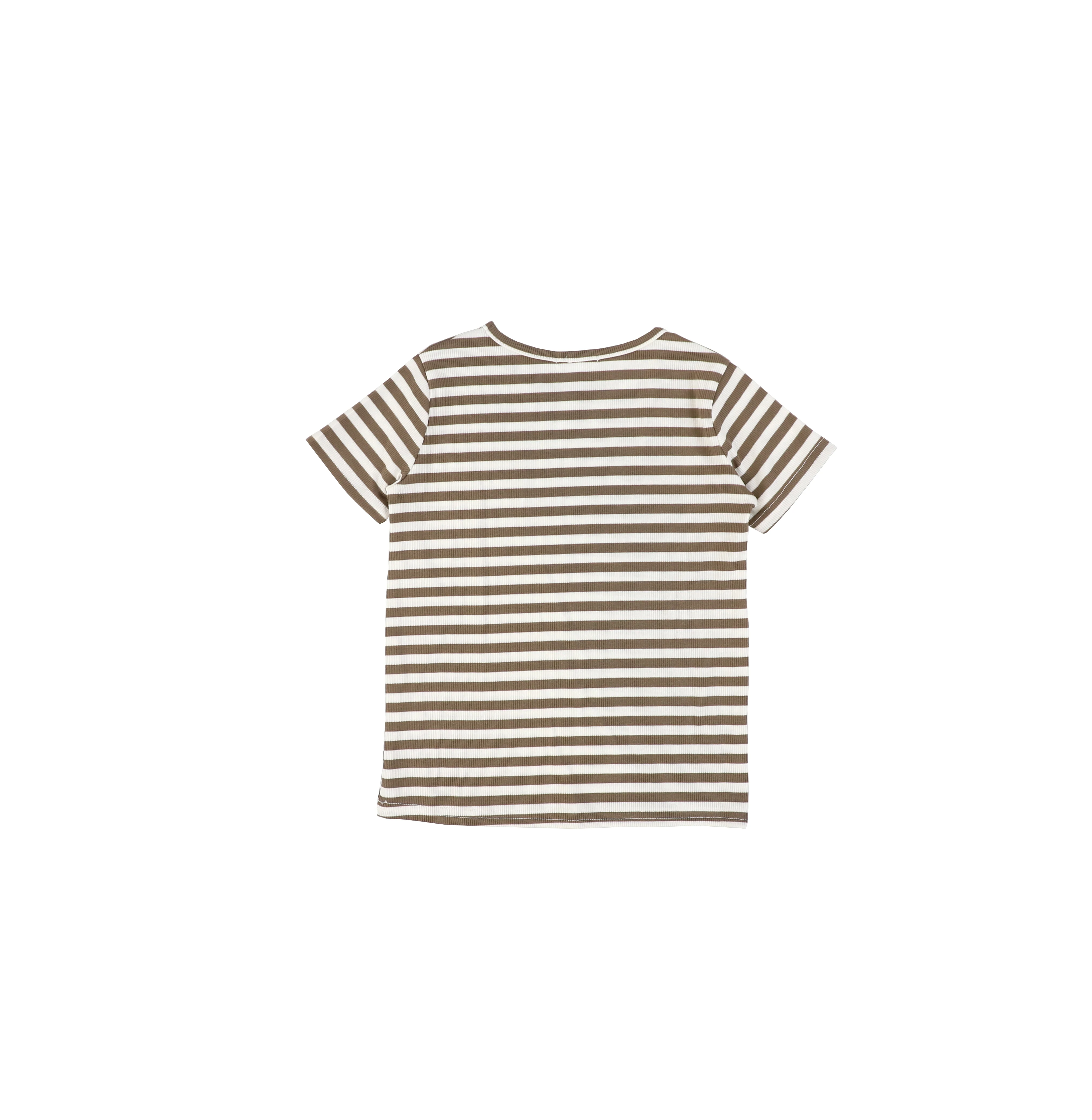 SHORT SLEEVES CLASSIC STRIPED TSHIRT - Image 5