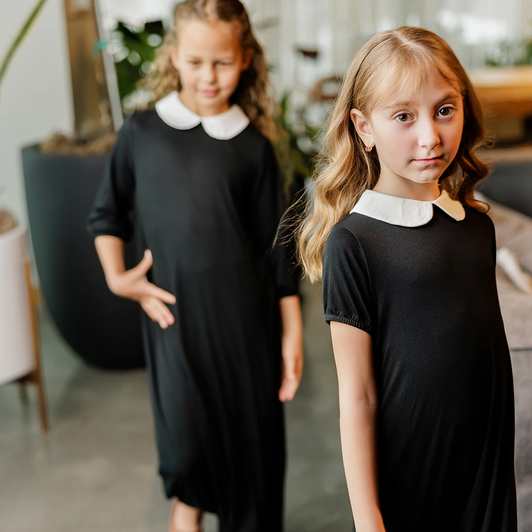SHORT SLEEVES COLLAR MAXI - Image 3