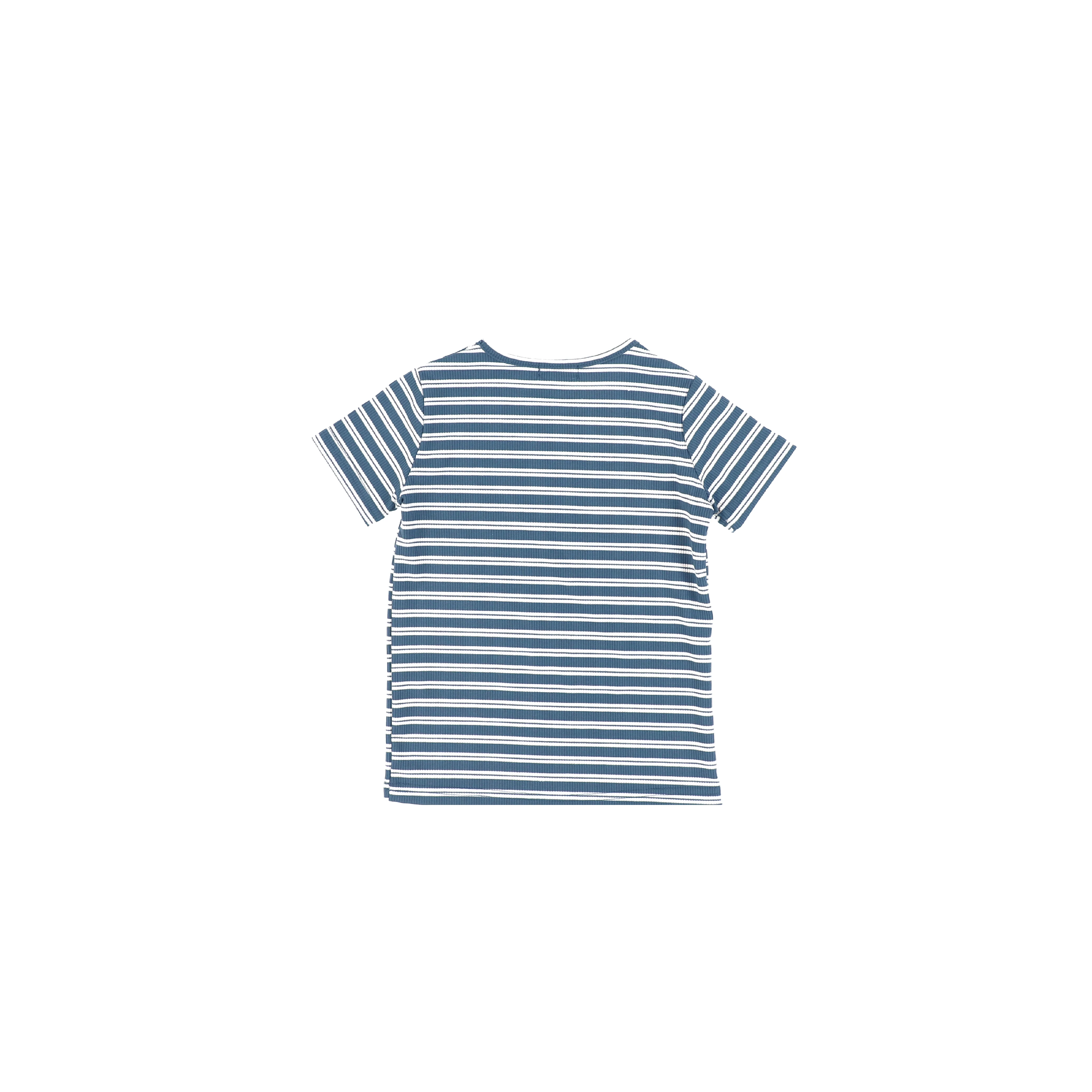 SHORT SLEEVES DOUBLE STRIPE TSHIRT - Image 5