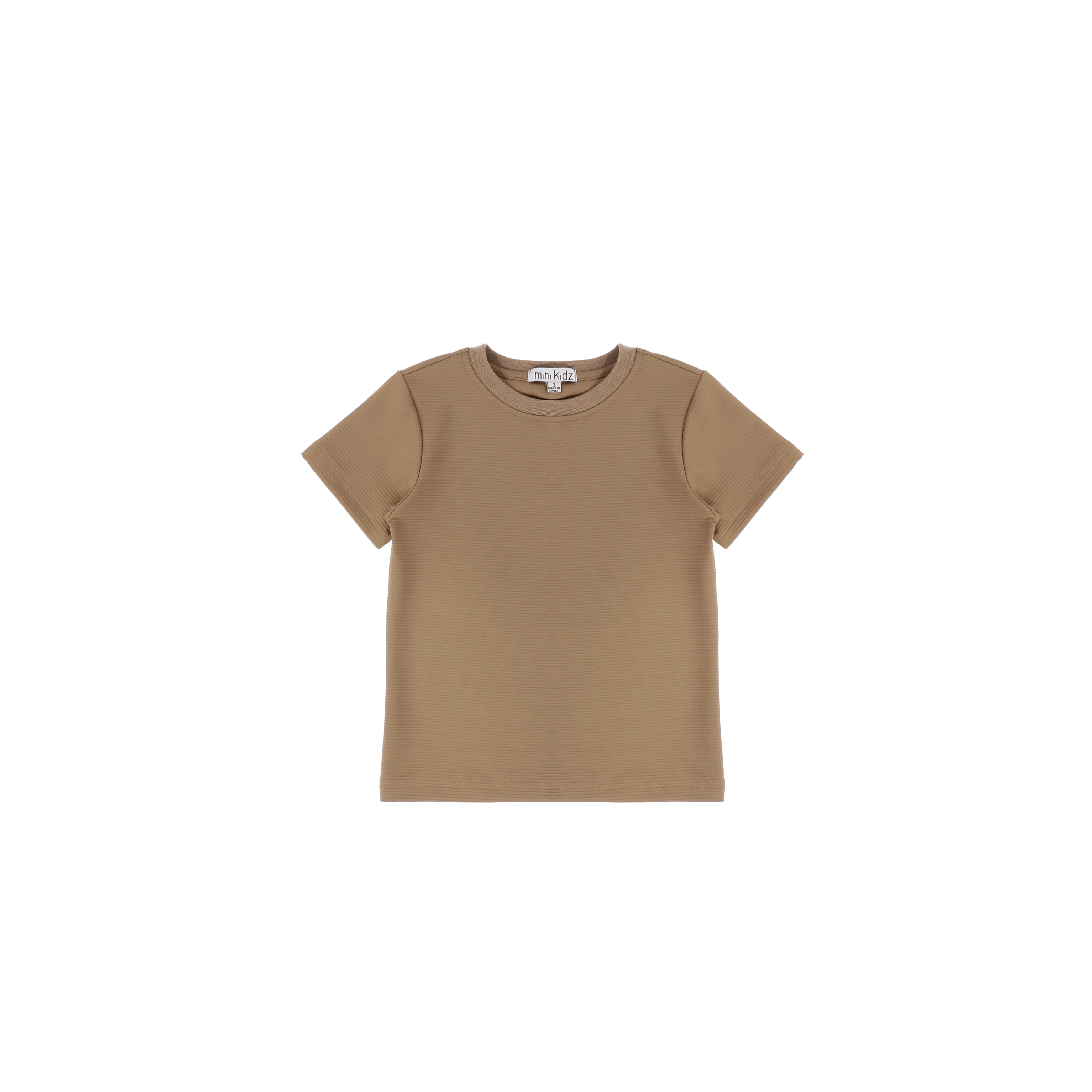 SHORT SLEEVES DRY FIT RIBBED TEE - Image 3