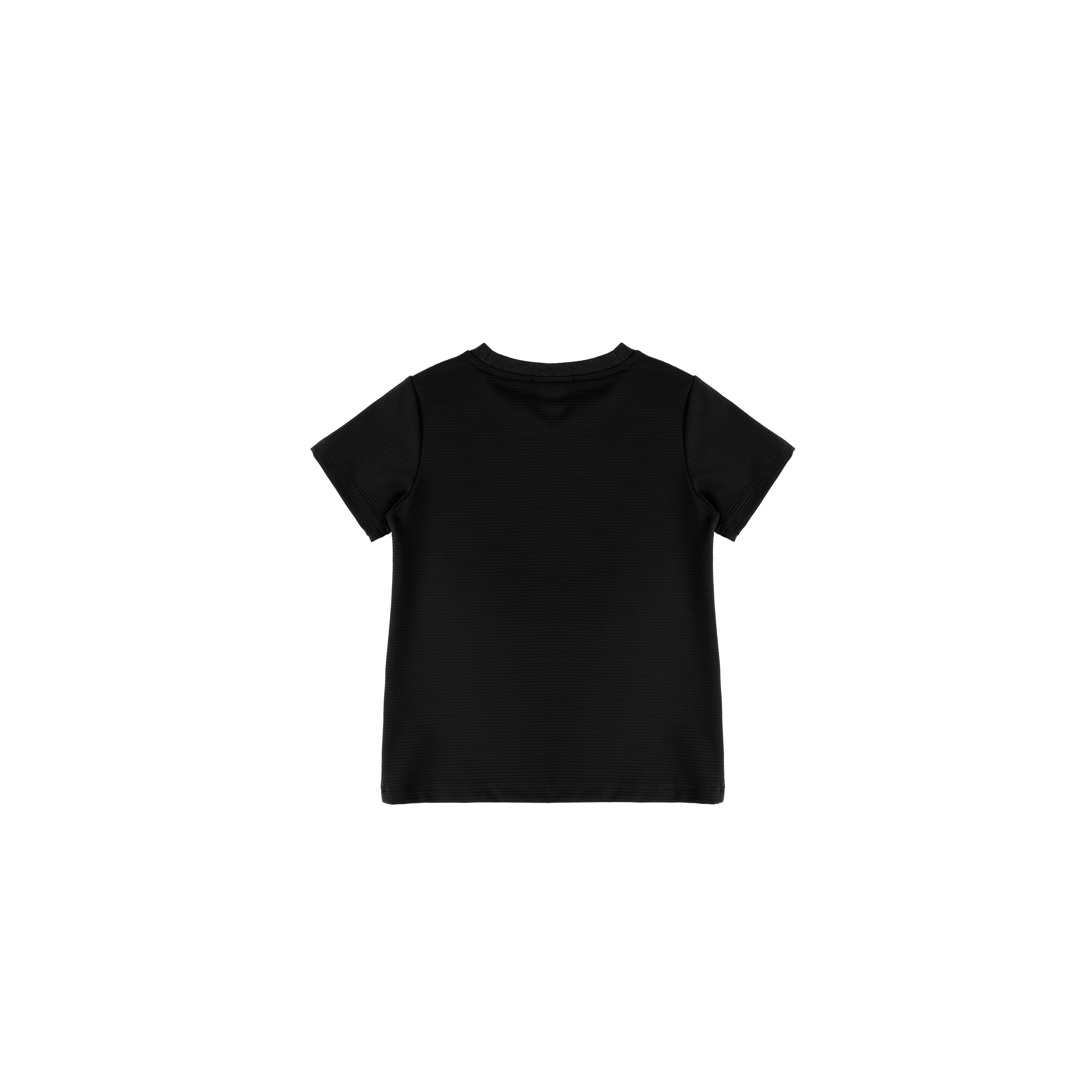 SHORT SLEEVES DRY FIT RIBBED TEE - Image 4