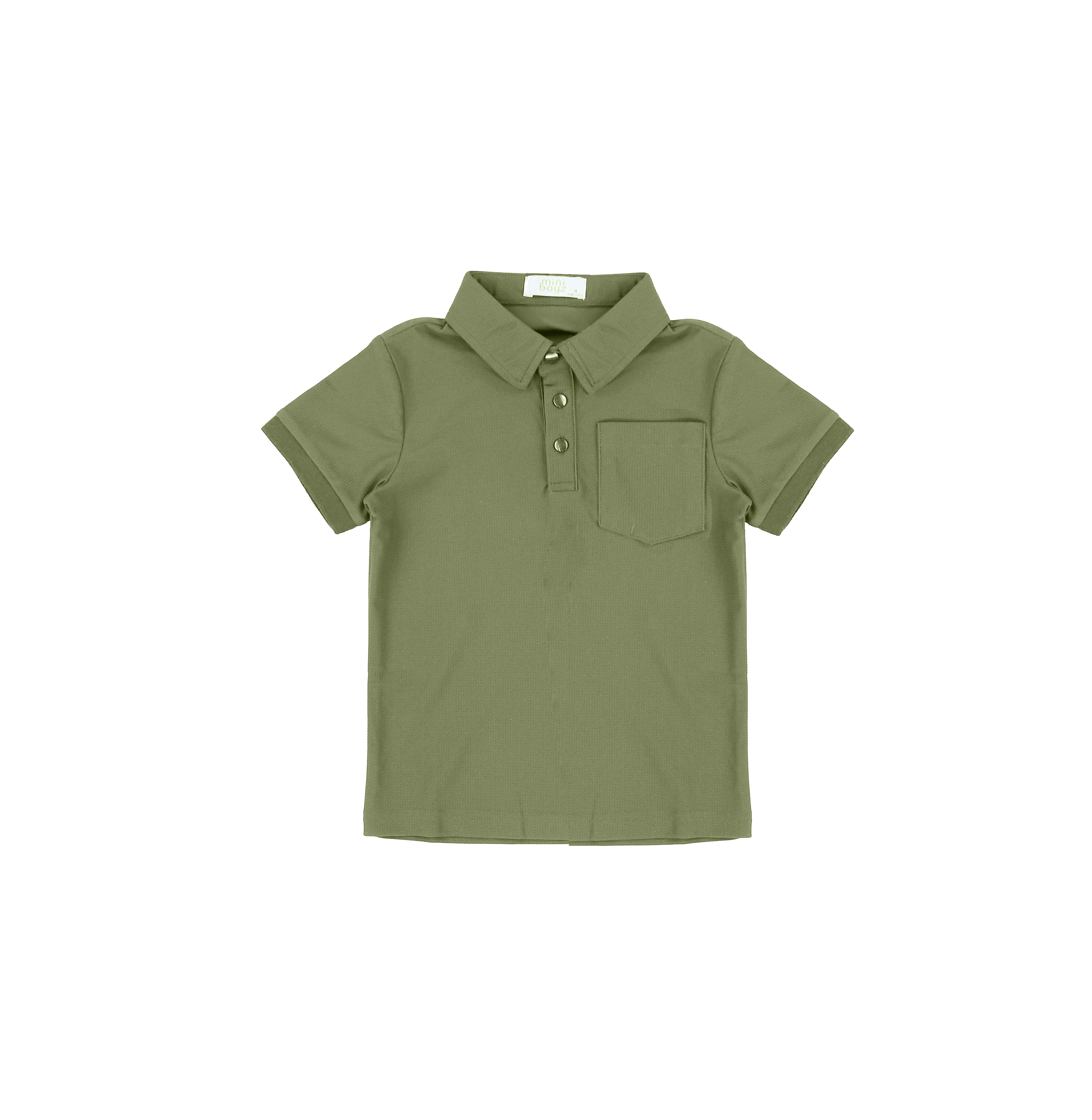 SHORT SLEEVES DRY FIT TEXTURED POLO - Image 3